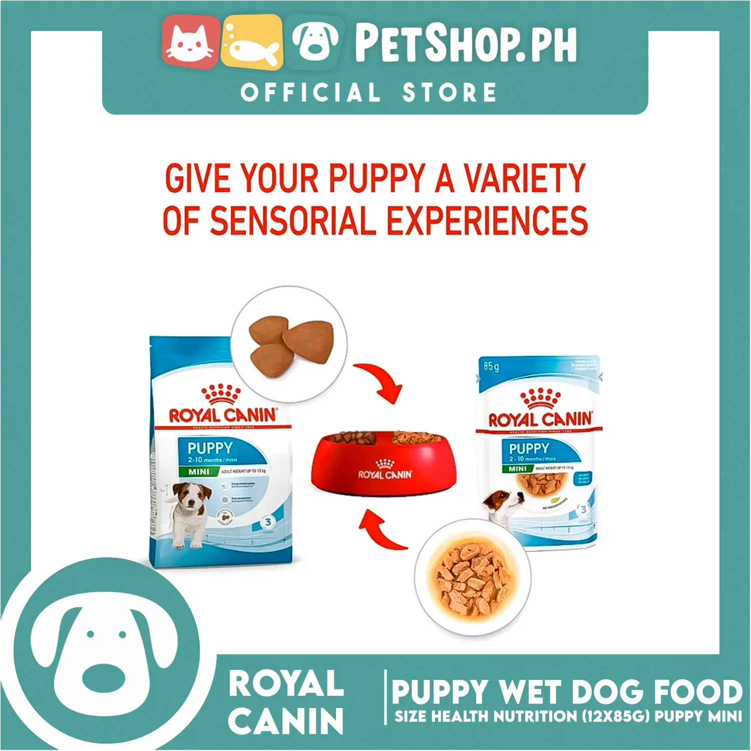 Royal Canin Mini Puppy (85g x 12) Wet Dog Food - Size Health Nutrition - Image 7