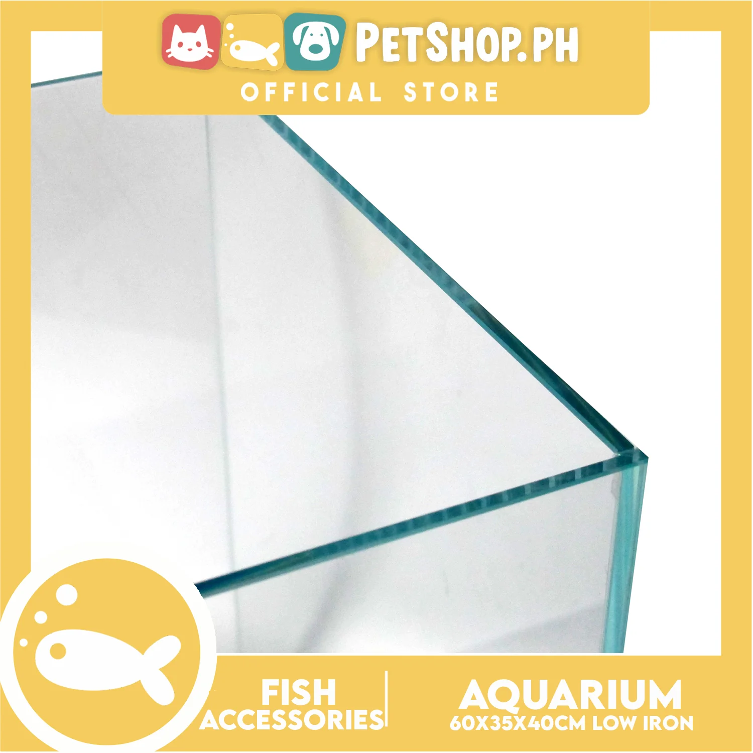 60cm Extra Large Curve Tank 60x35x40cm - Image 4