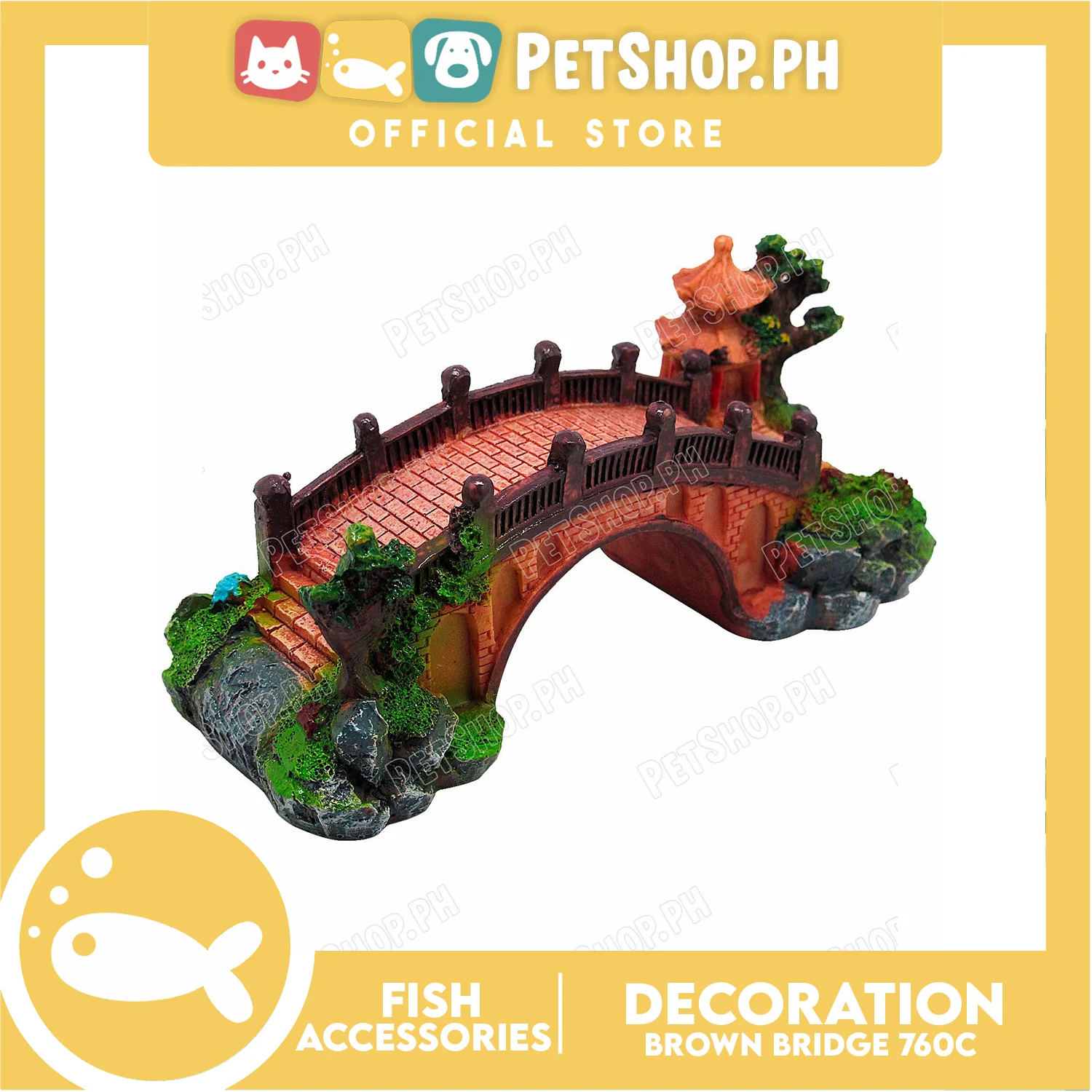 Brown Bridge Decoration-760c - Image 3