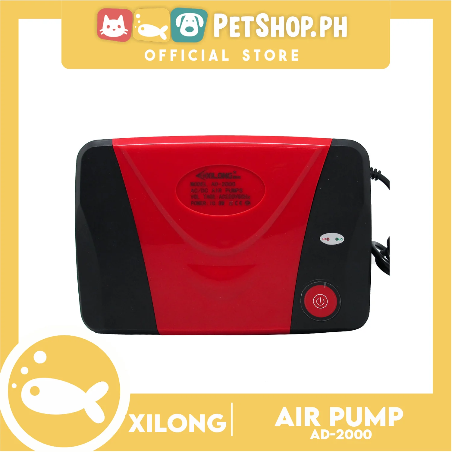 Xilong Ac/dc Rechargeable Pump AD-2000 - Image 3