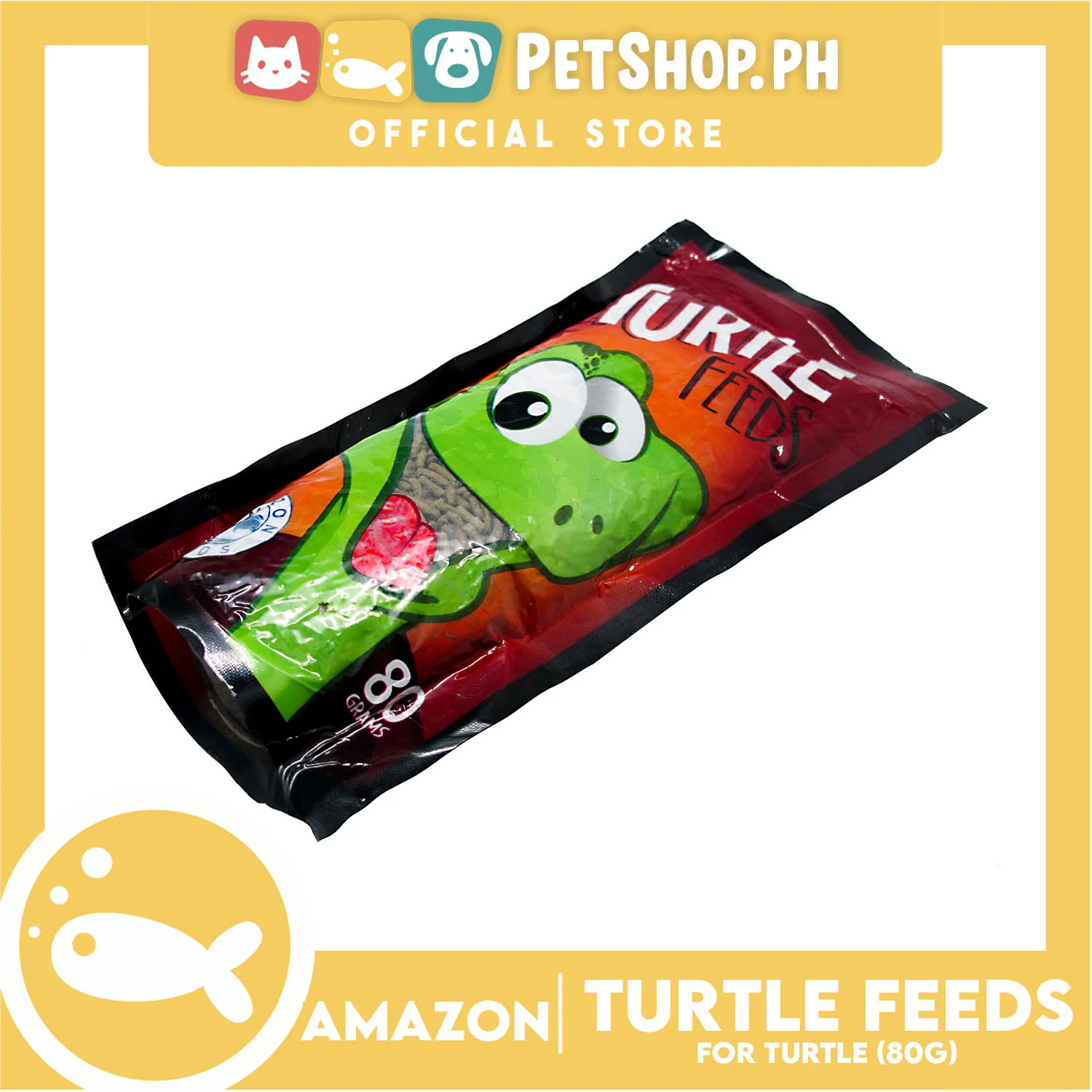 Amazon Turtle Food 80g - Image 3