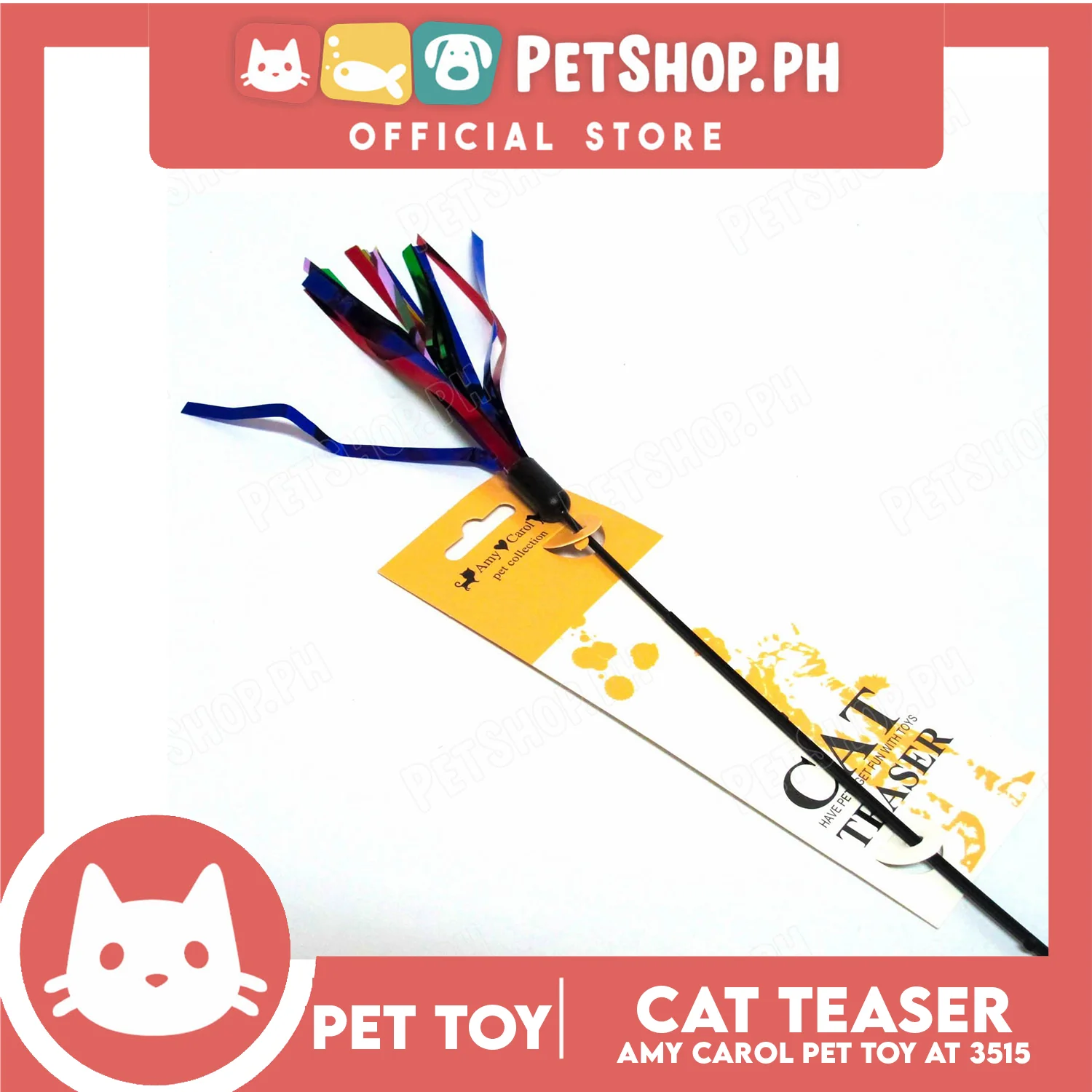Amy Carol Cat Teaser AT 3515 Pet Toy - Image 2