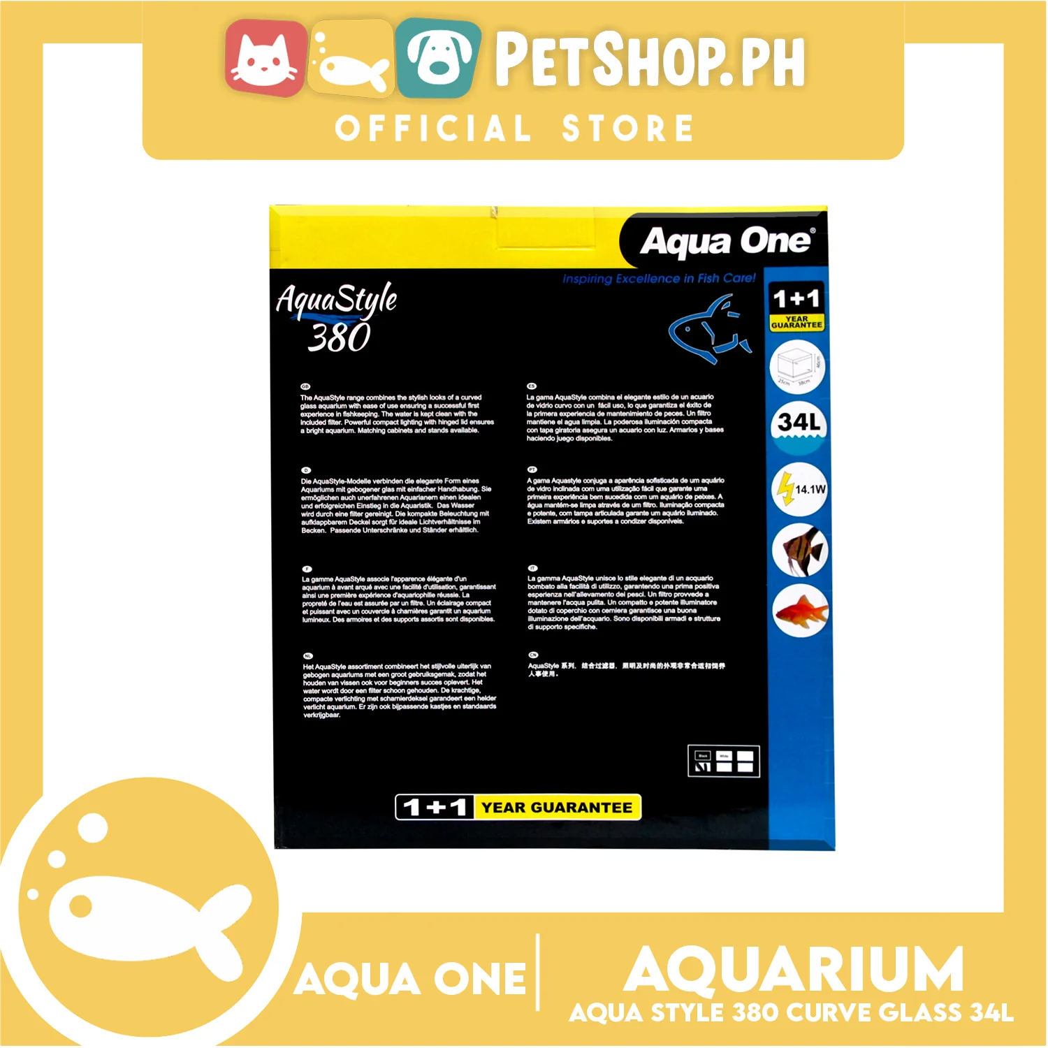 Aqua One Aquarium Style 380 - Image 2