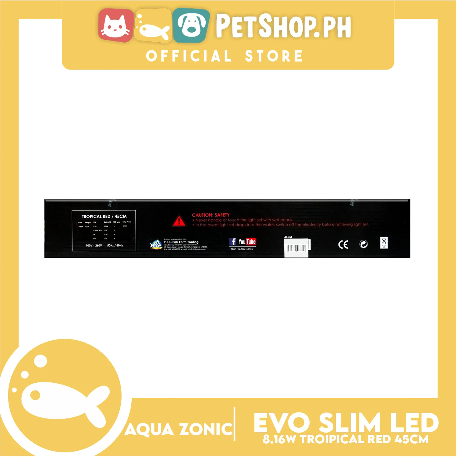 Aqua Zonic Evo Slim Led 8.16w 45cm - Image 3