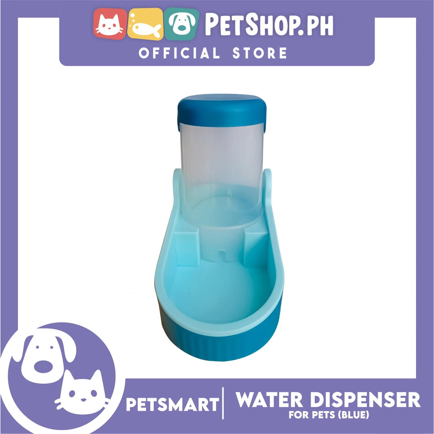Automatic Pet Water Dispenser CWSJ2050 (Blue) - Image 3