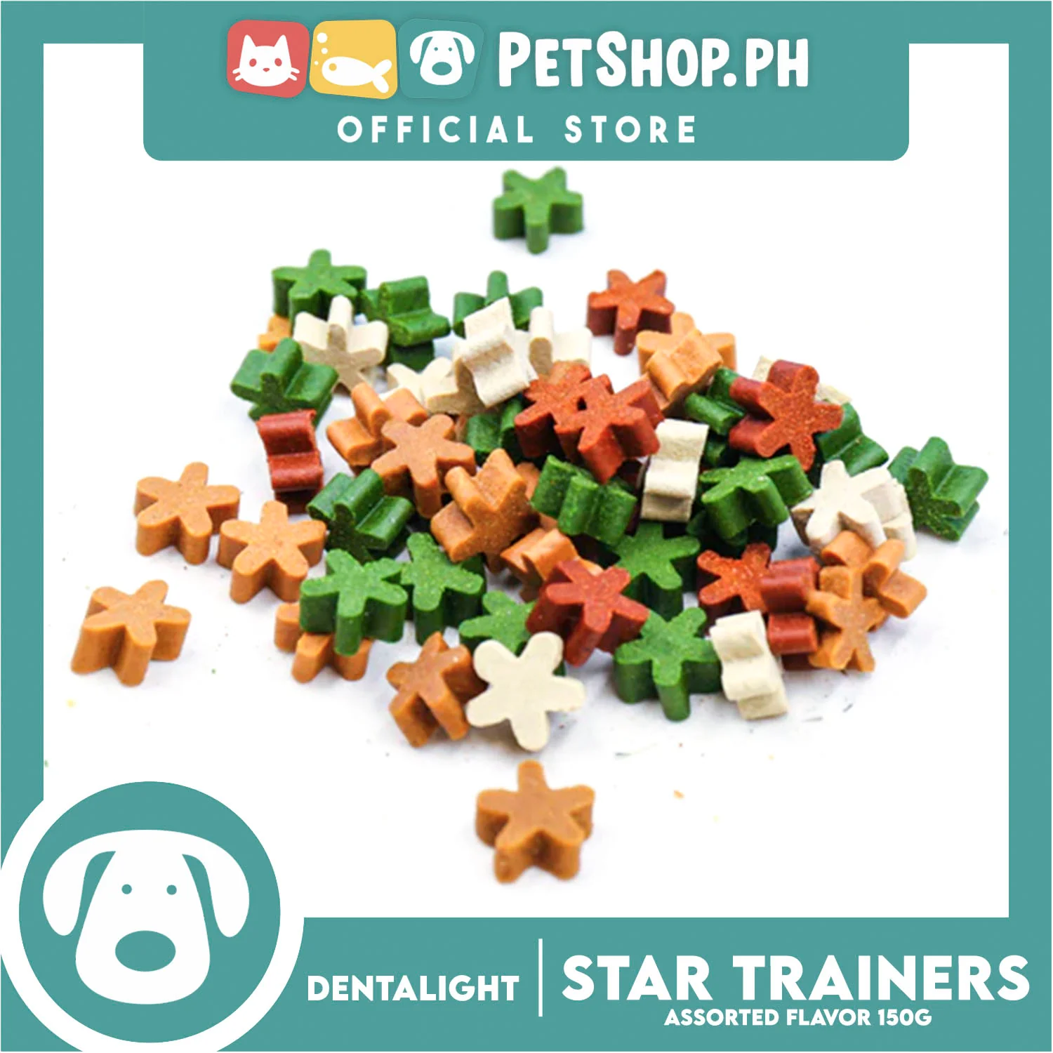 Dentalight Star Trainer (Assorted Flavor) Reward and Motivate Dog Treats 150g - Image 3