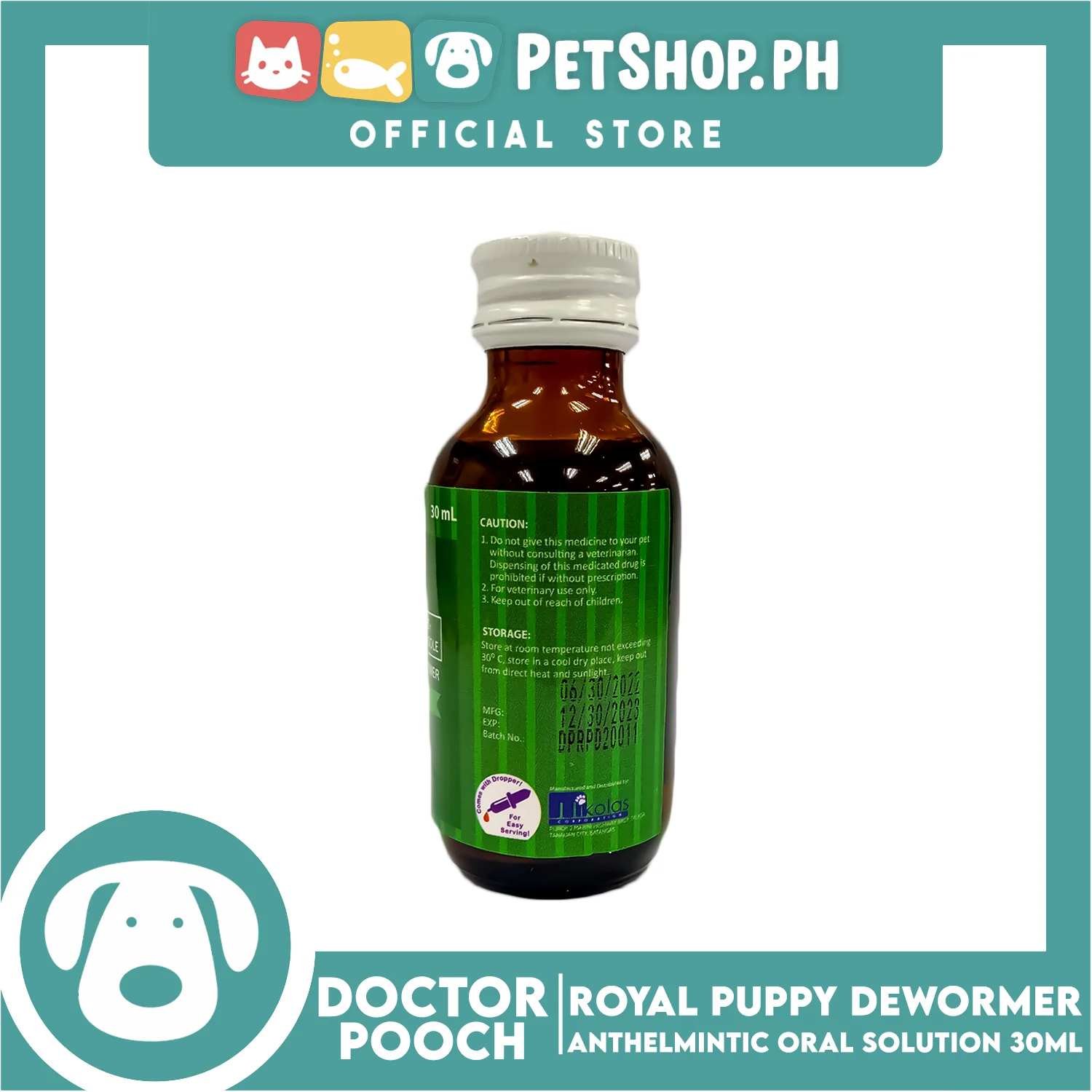 Doctor Pooch Royal Puppy Dewormer 30ml - Image 4