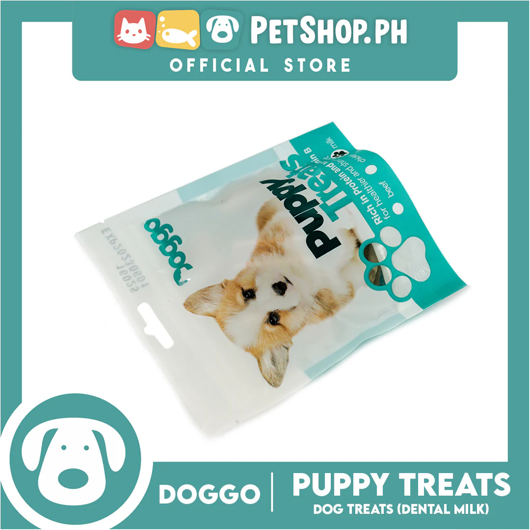 Doggo Dog Puppy Treats Mini Dental Sticks (Milk) 82 grams - Image 3