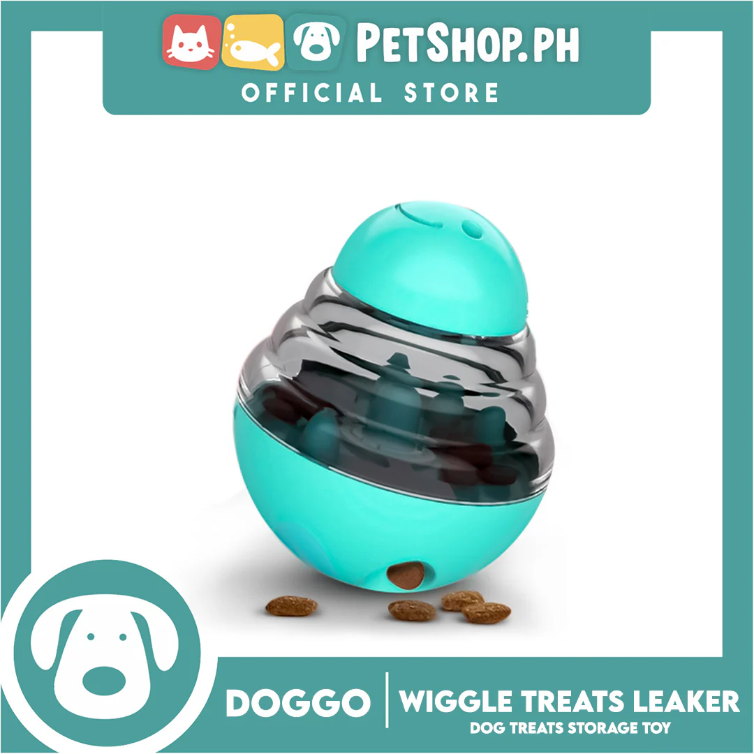 Doggo Dog Wiggle Treats Leaker (Blue Green) Storage Treats for Dog - Image 3