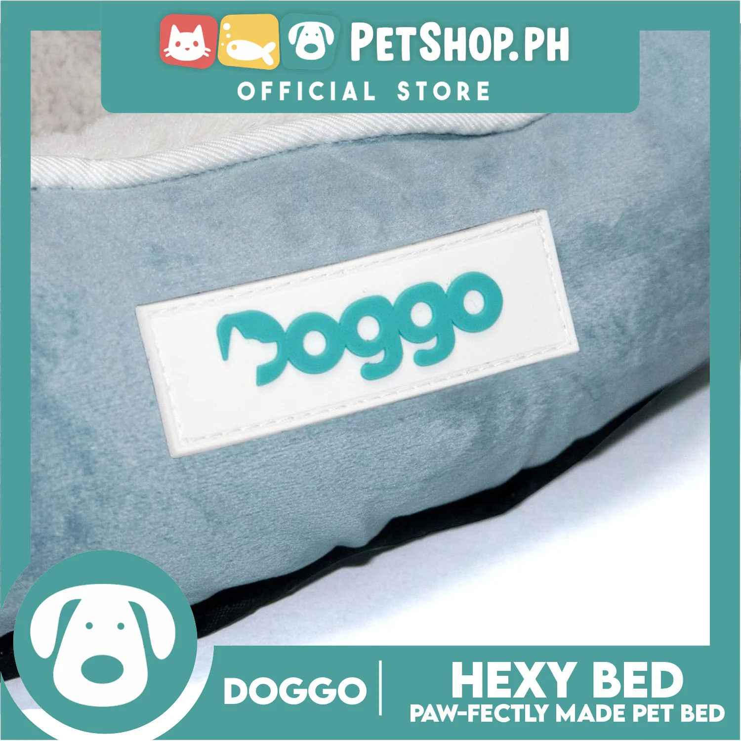 Doggo Hexy Bed (Extra Large) Comfortable Dog Bed - Image 2