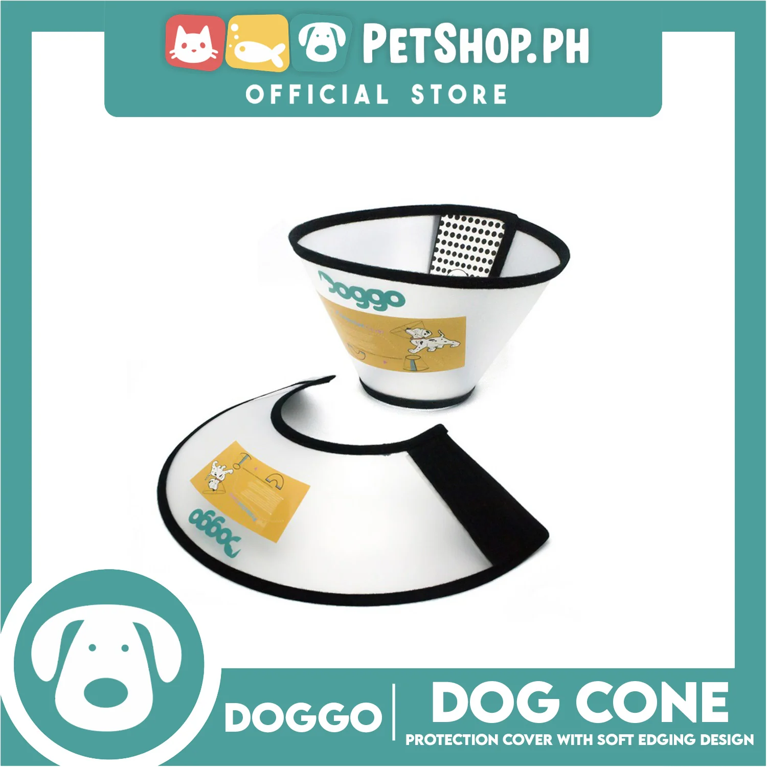 Doggo Protection Cover Adjustable Cone (Extra Small) - Image 2