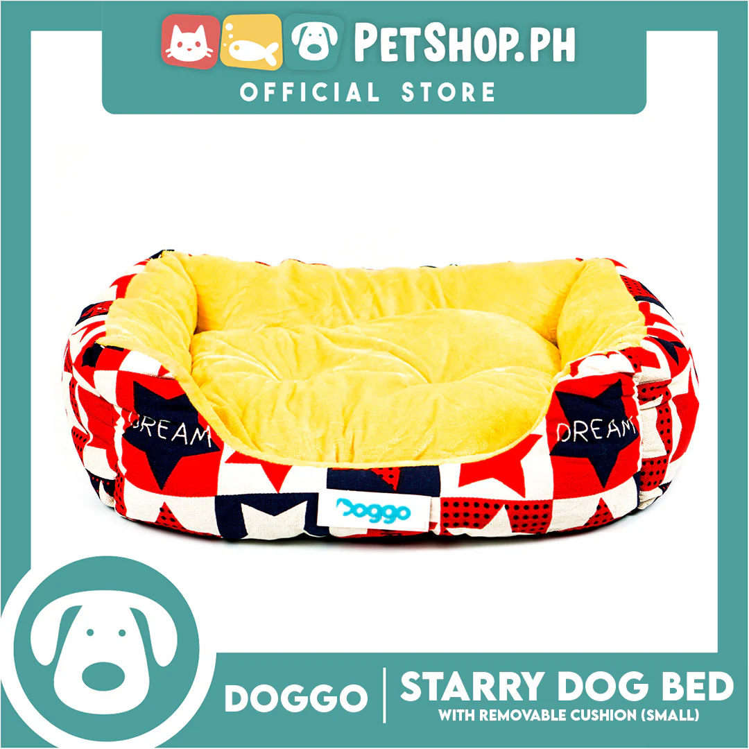 Doggo Starry Bed (Extra Large) Removable Cushion Dog Bed - Image 3