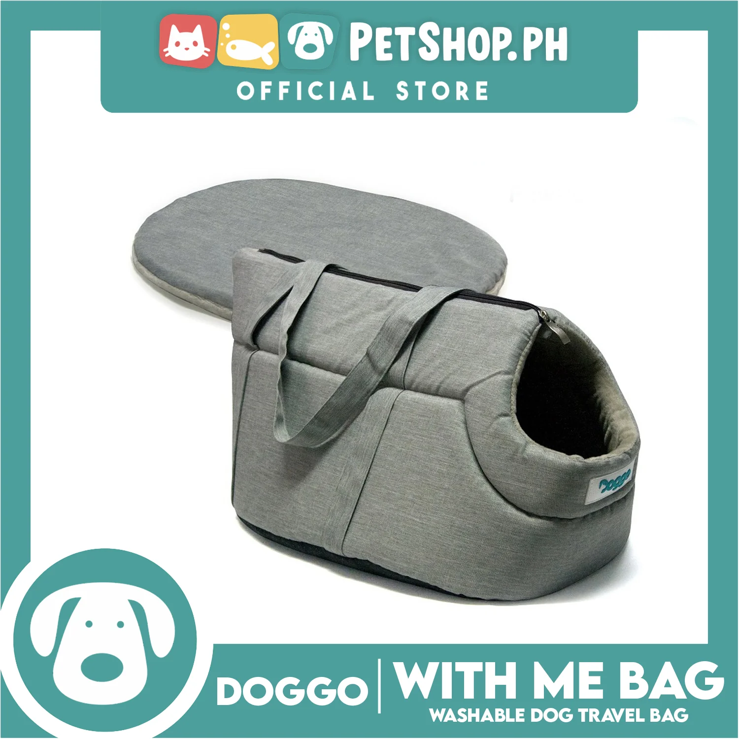 Doggo with me Bag Breathable Head-Out Dog Travel Carrier Bag (Large) - Image 4