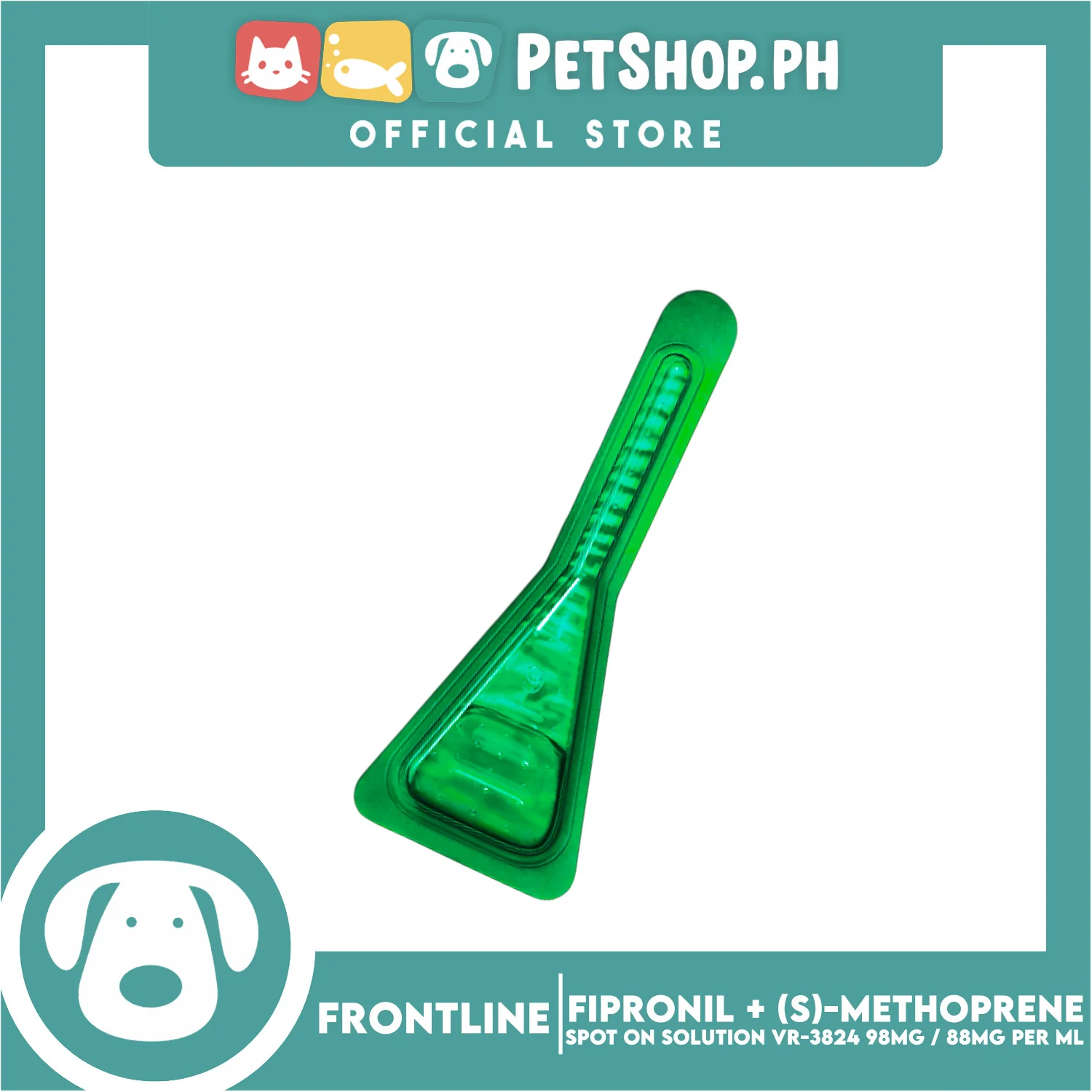 Frontline Plus For Dogs (10-20kg) 1 Pipette 1.34ml Anti Tick And Flea Spot-On Anti Itch Safe For Lactating and Pregnant Dogs No Prescription Required - Image 2