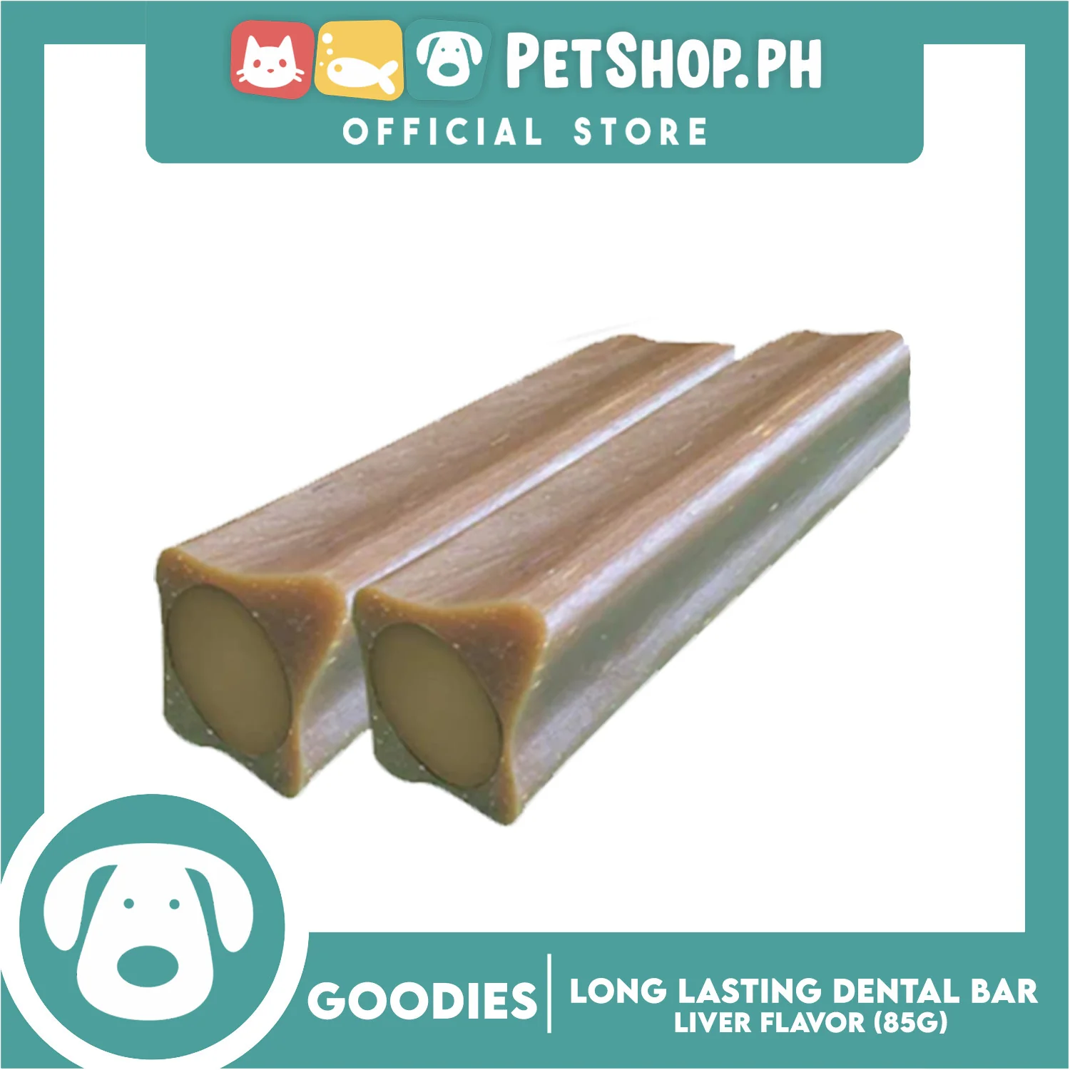 Goodies Long Lasting Dental Bar Dog Treats (Liver Flavor) 85g - Image 3