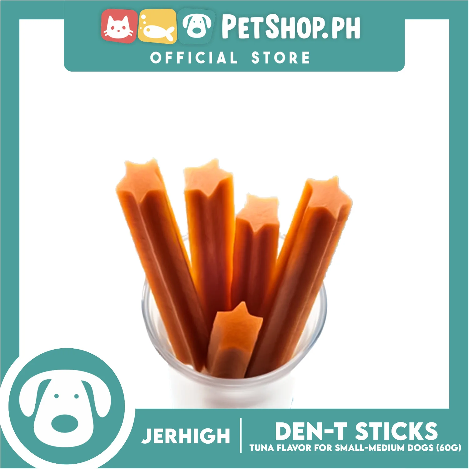 Jerhigh Den-T Stick Tuna Flavor (Dog Dental Treats) 60g - Image 3