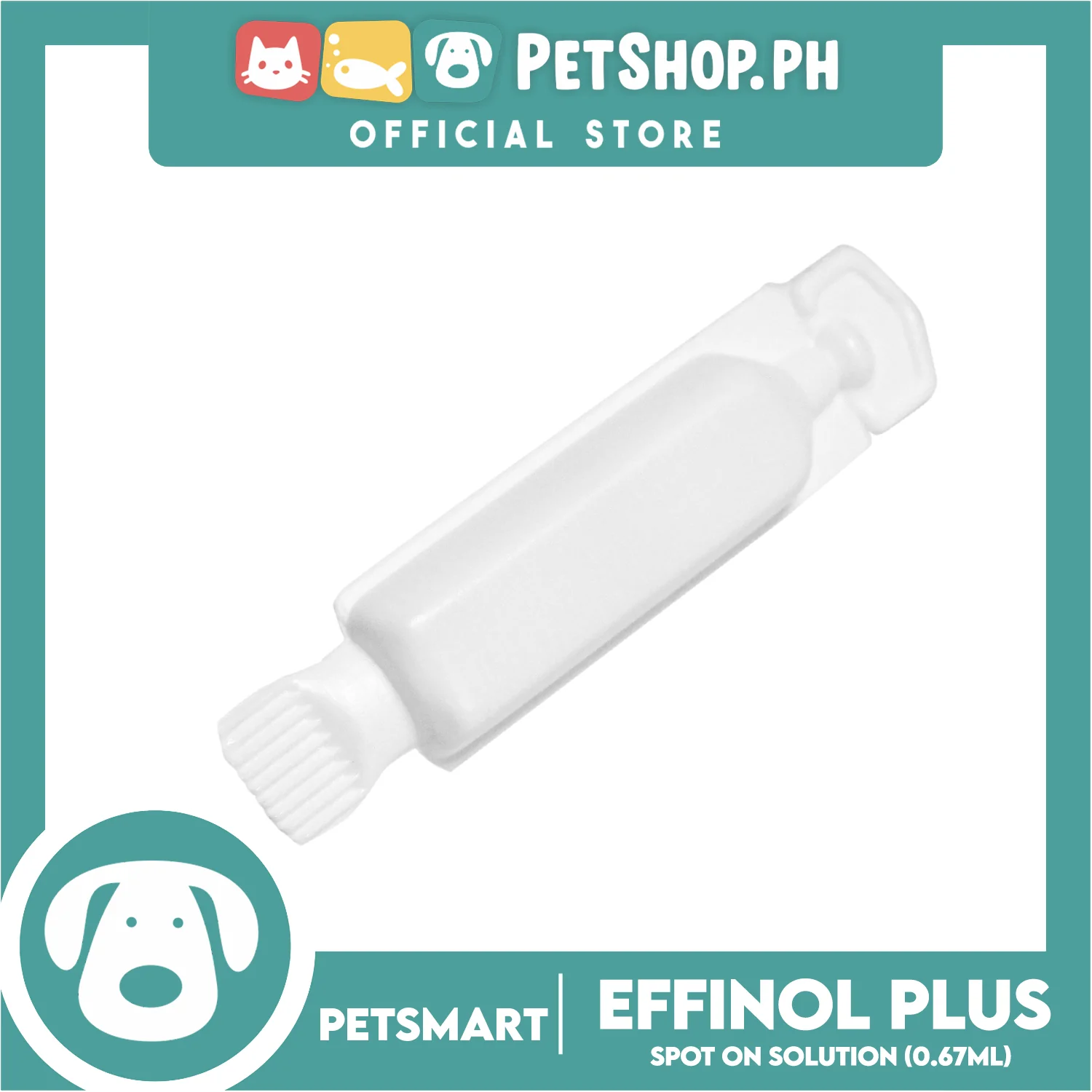 Kawu Effinol Plus Spot On (Fipronil + S-Methoprene) 0.67ml For Small Breed Up To 10kg - Image 2
