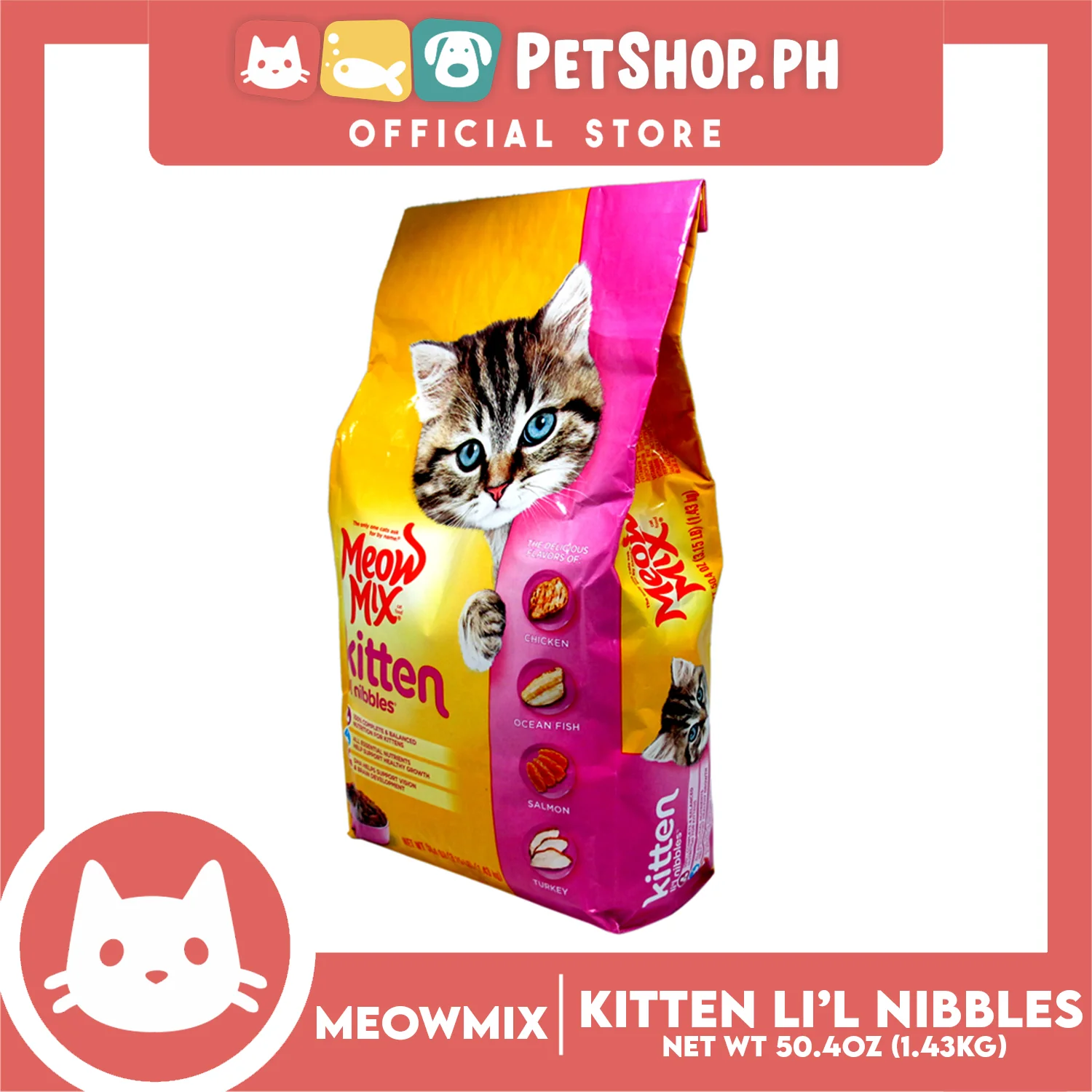 Meow Mix Kitten Li'l Nibbles - Image 2