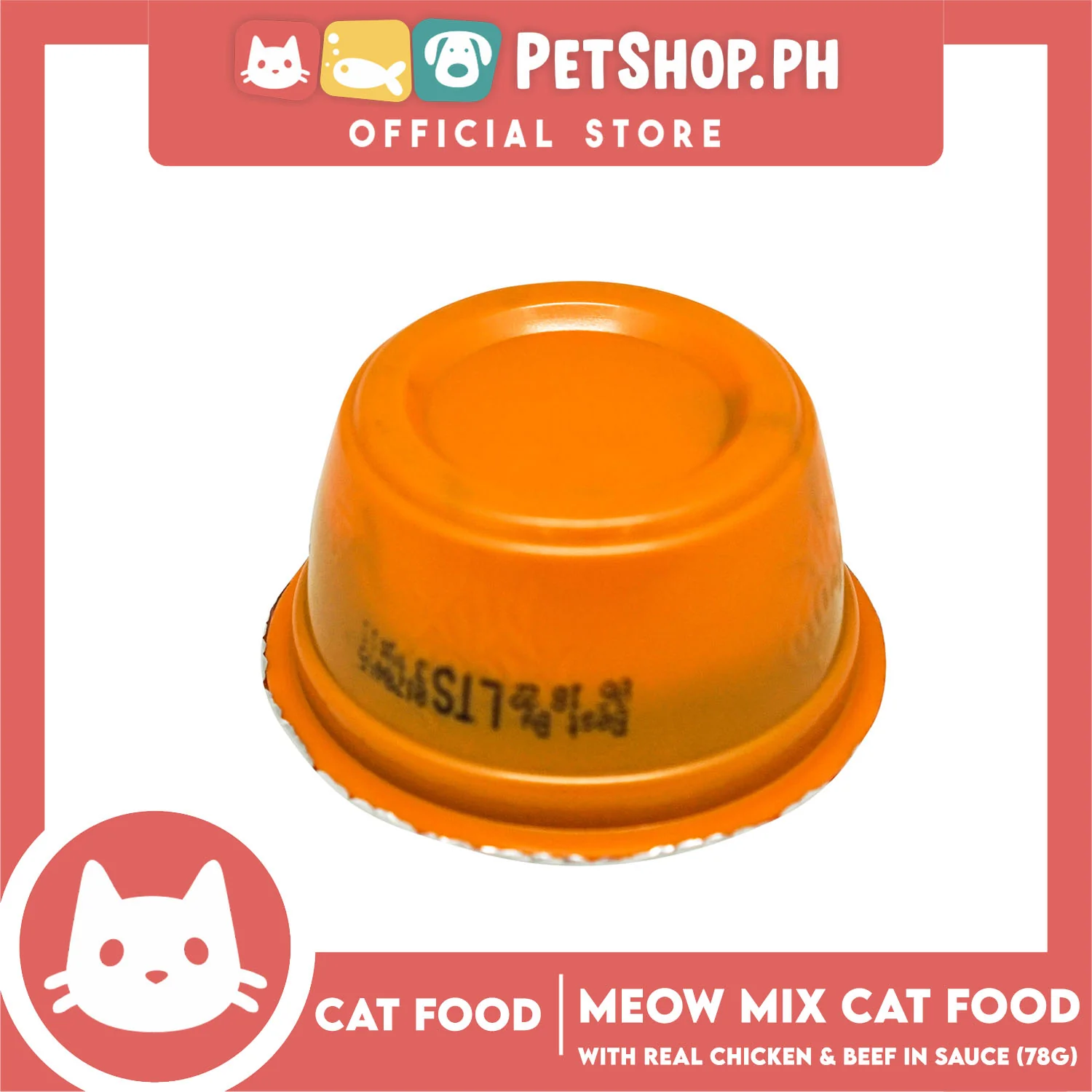 Meow Mix Tender Favorites with Real Chicken and Beef in Sauce 78g - Image 3