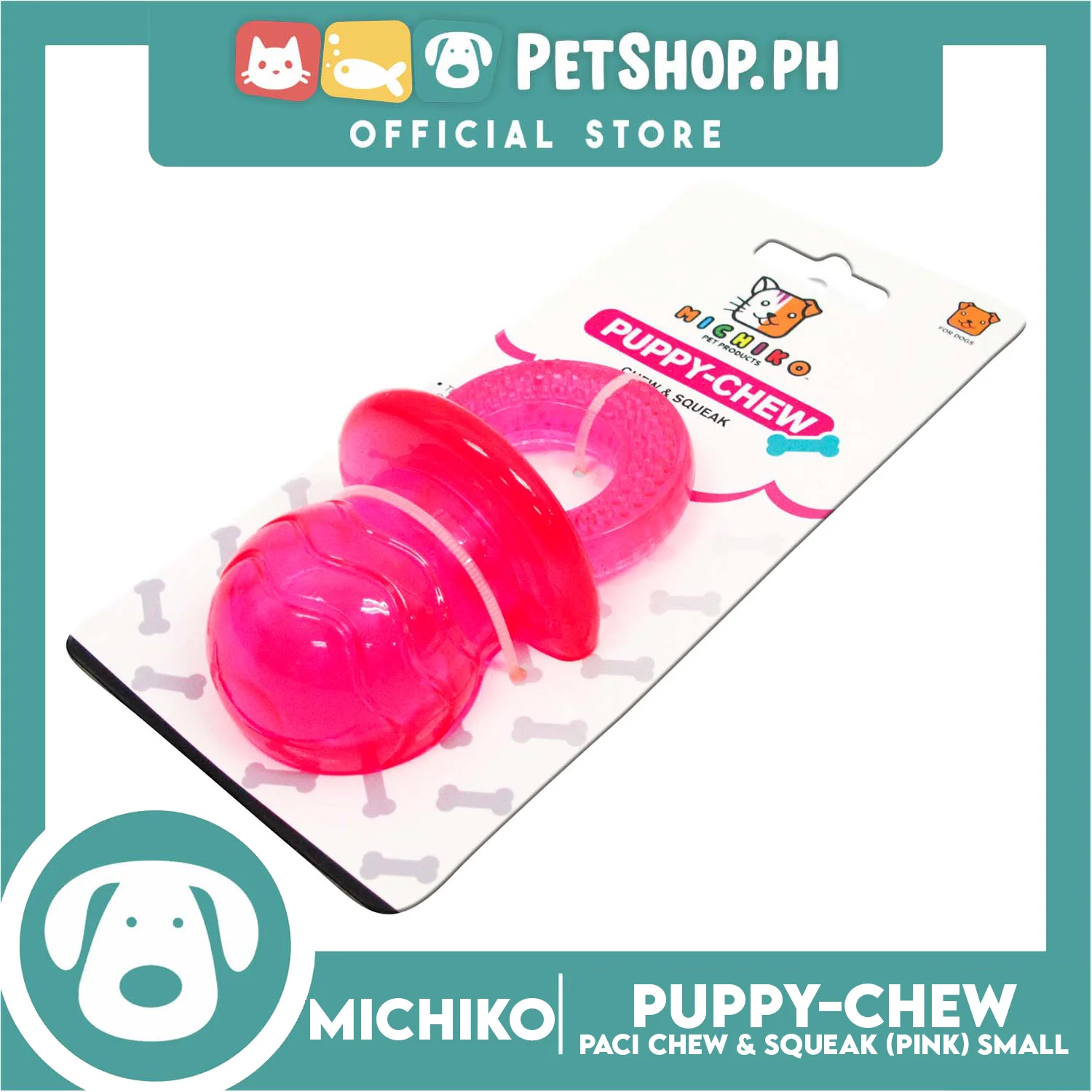 Michiko Paci Chew Pink Small - Image 2