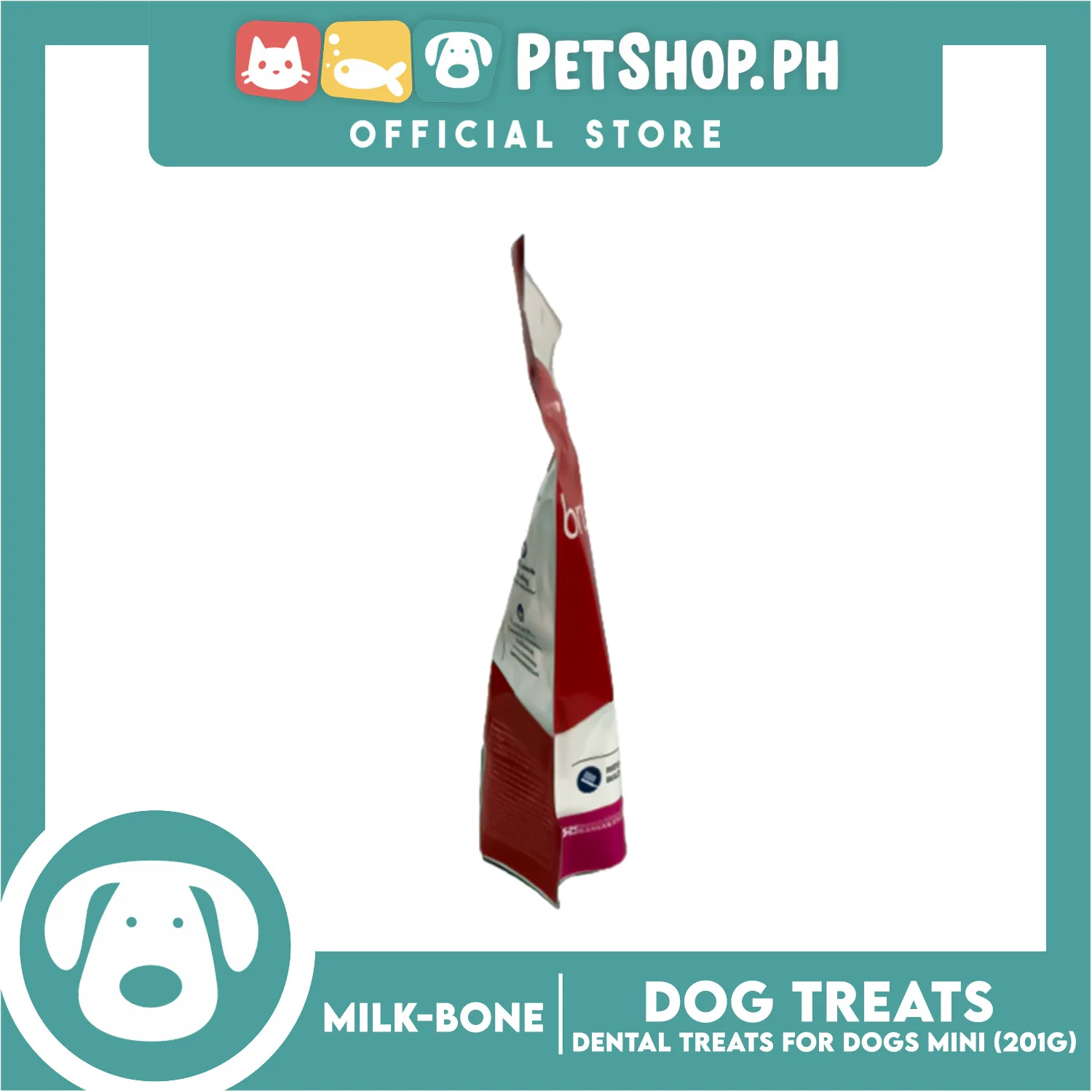 Milk Bone Brushing Chews Dental Treats for Mini Dogs 201g - Image 3
