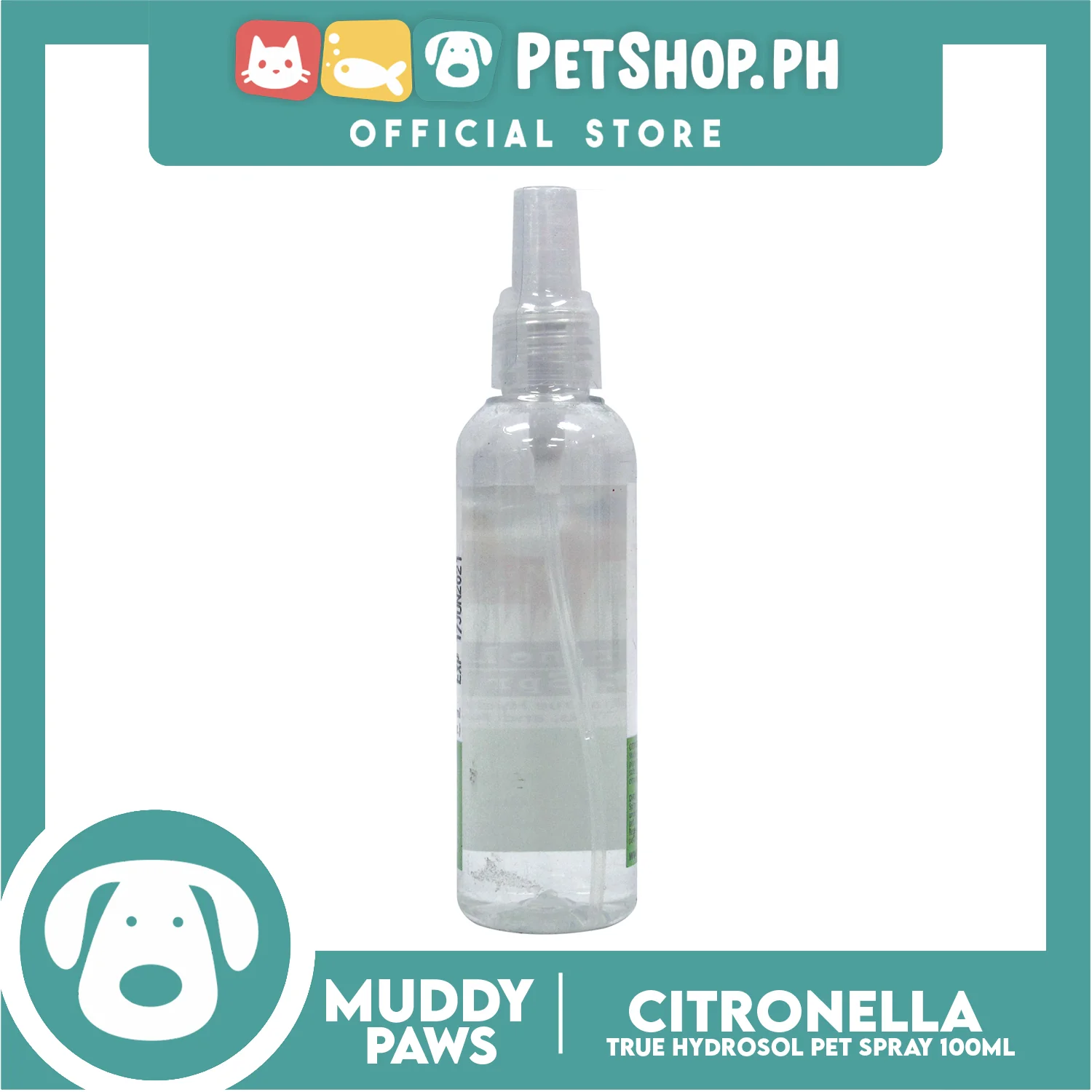 Muddy Paws Citronella Pet Spray 100ml - Image 3