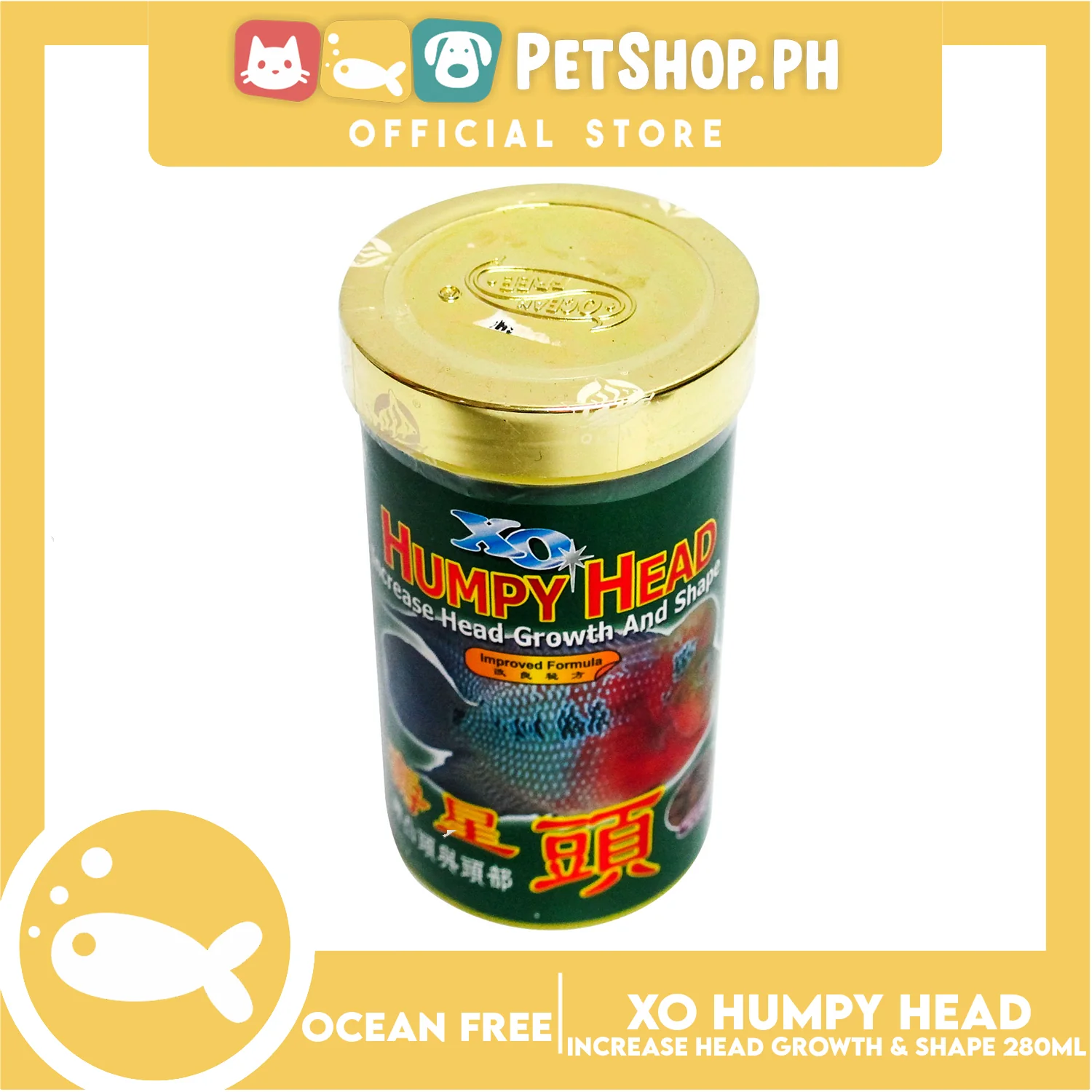 Ocean Free Humpy Head 100g Fish Food Increase Head Growth and Formula - Image 3