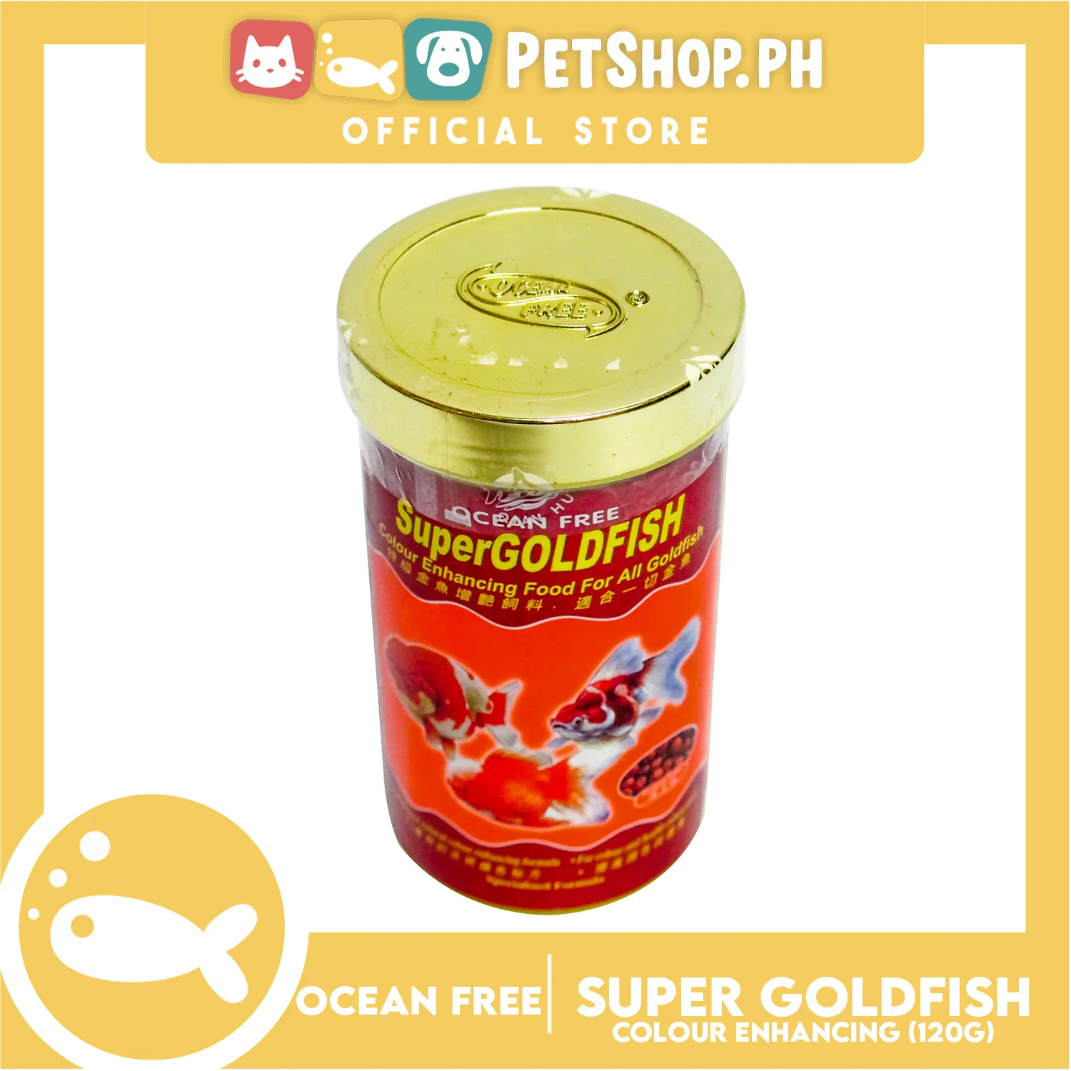 Ocean Free Super Gold Color Enhancing 120g - Image 3
