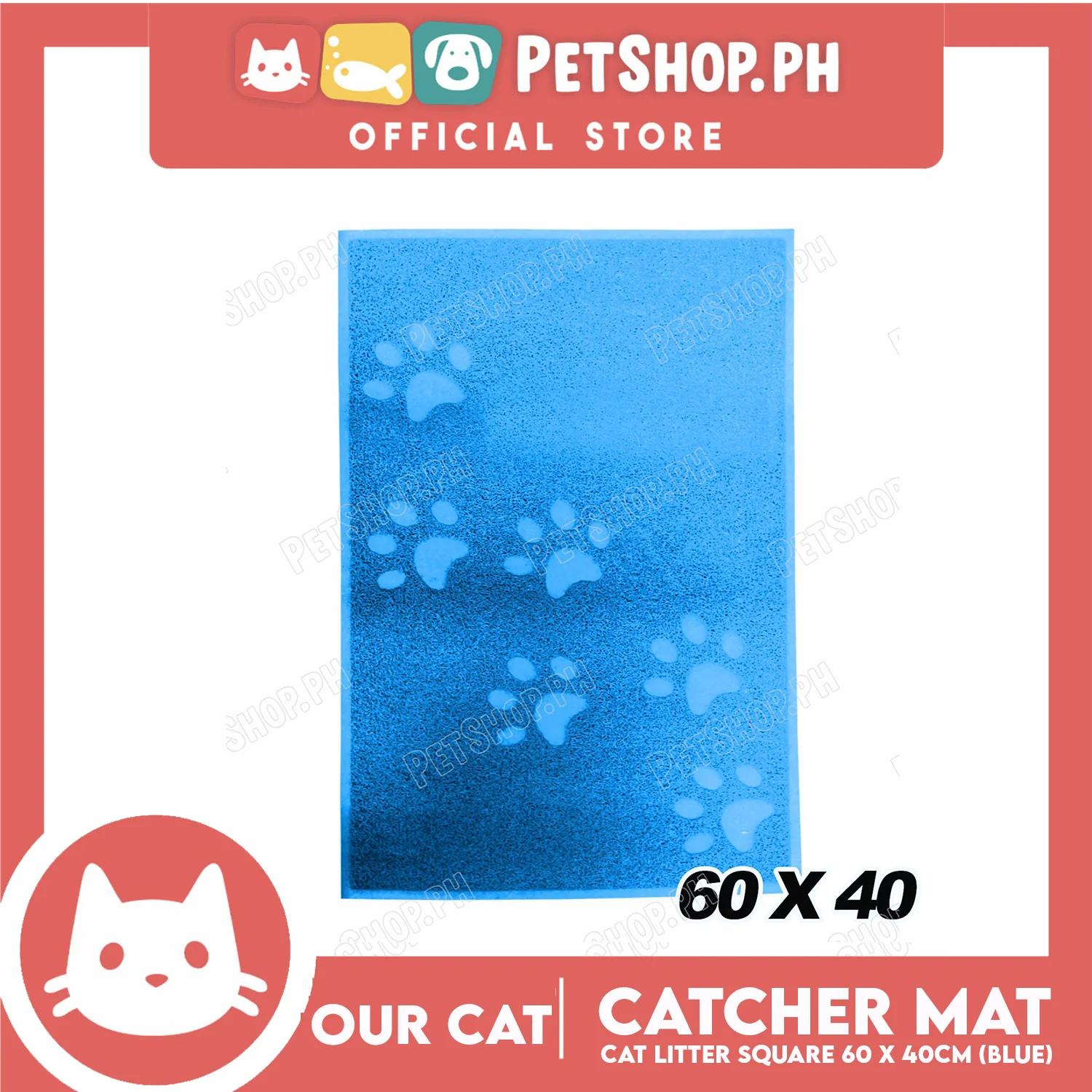 Our Cat Cat Litter Mat Rectangle - Image 20