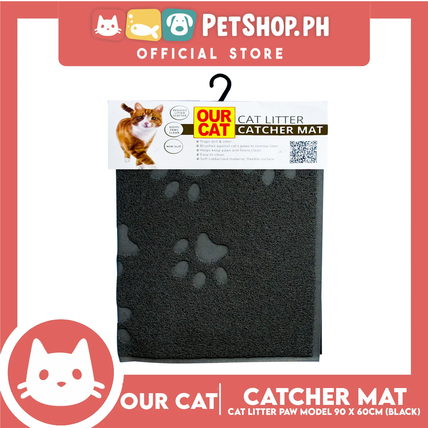 Our Cat Cat Litter Mat Rectangle - Image 7