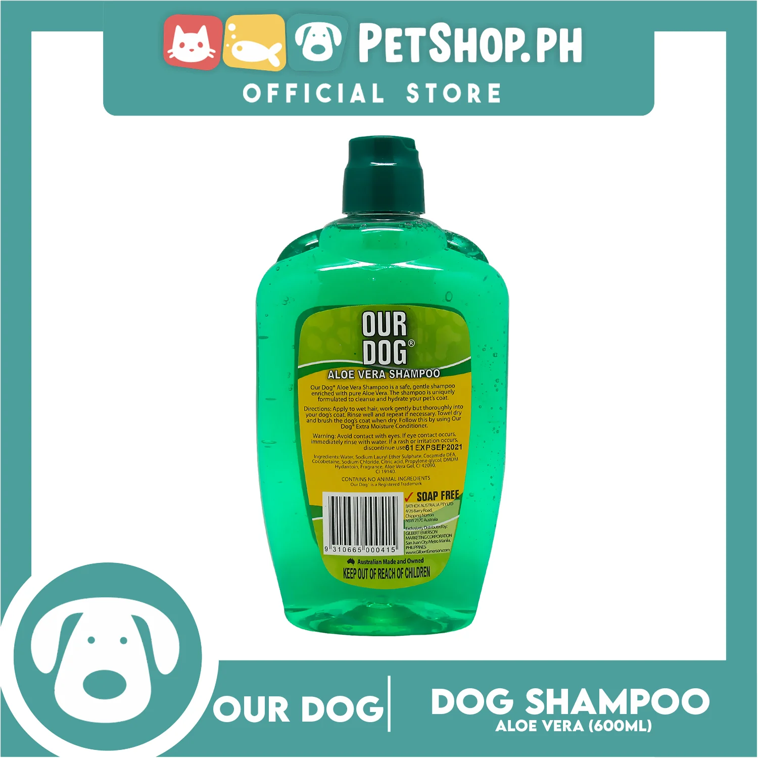 Our Dog Aloe Vera Shampoo - Image 5