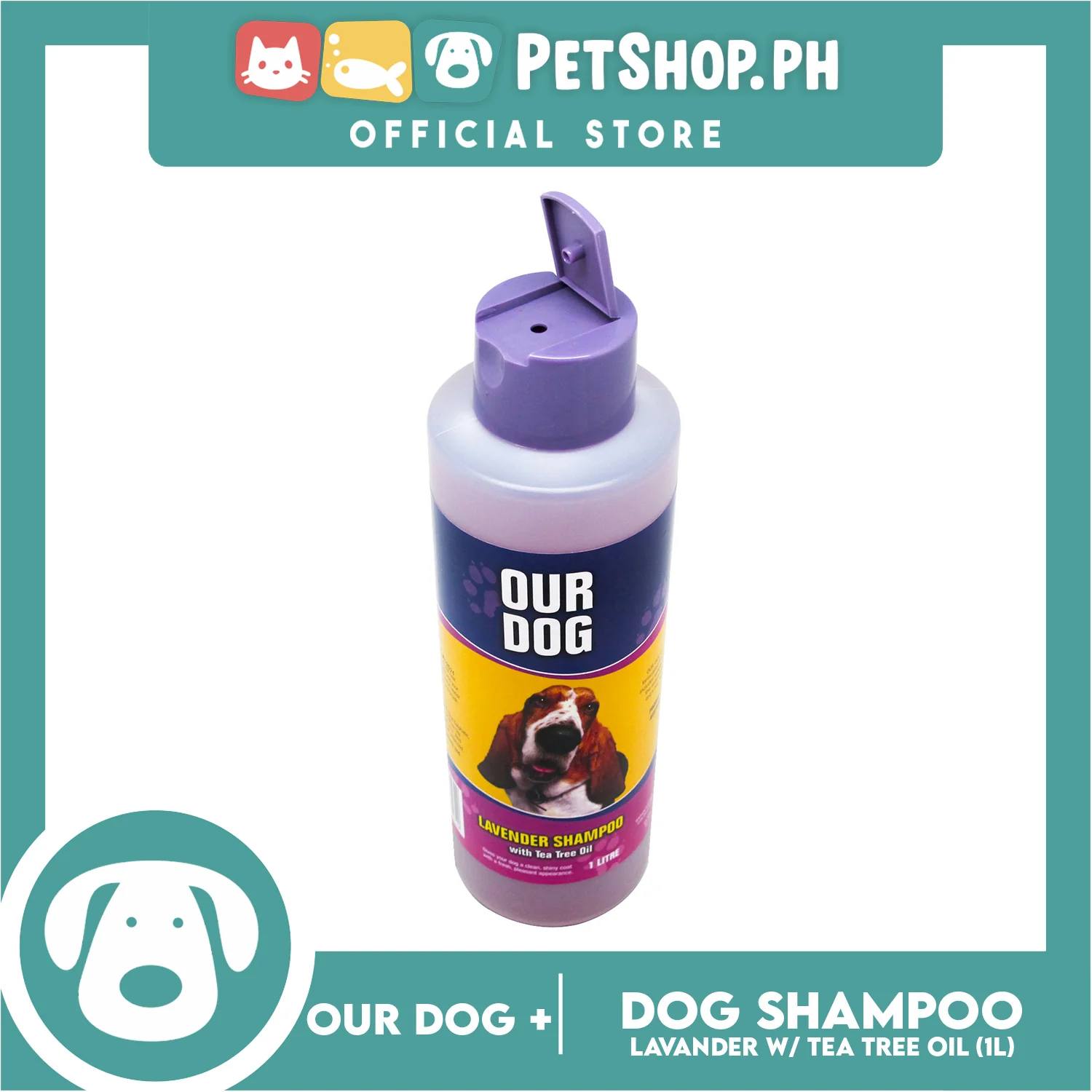Our Dog Lavender Shampoo 1L - Image 3