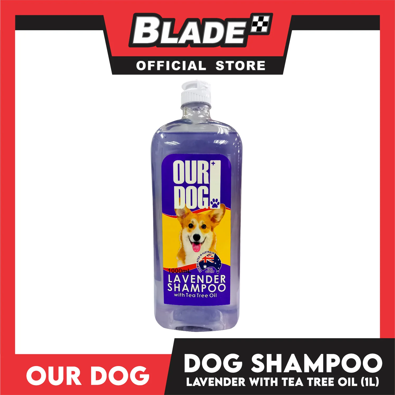 Our Dog Lavender with Tea Tree Oil 1 Liter Dog Shampoo - Image 2