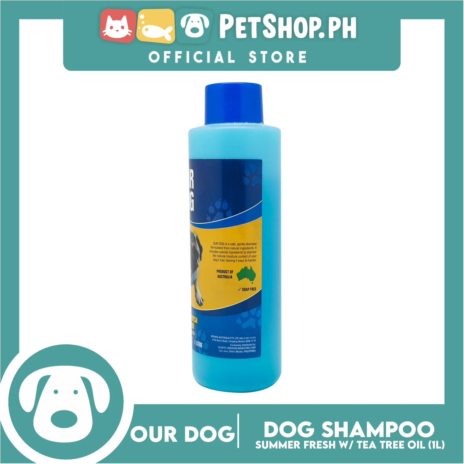 Our Dog Summer Fresh Shampoo 1L - Image 3