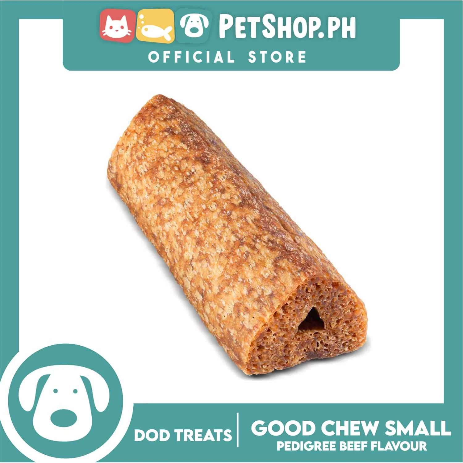 Pedigree Good Chew For Small Dogs 5-10kg (Beef Flavor) Easily Digestible, Tooth Friendly, Deliciously Long Lasting Chew, Rawhide Free, Dog Chews, Dental Treats - Image 3