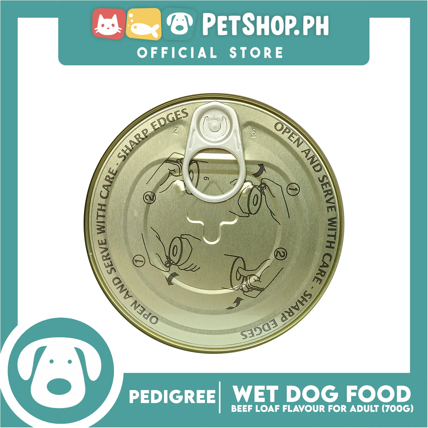 Pedigree Beef Loaf Flavour 700g For Adult, Canned Dog Food - Image 5