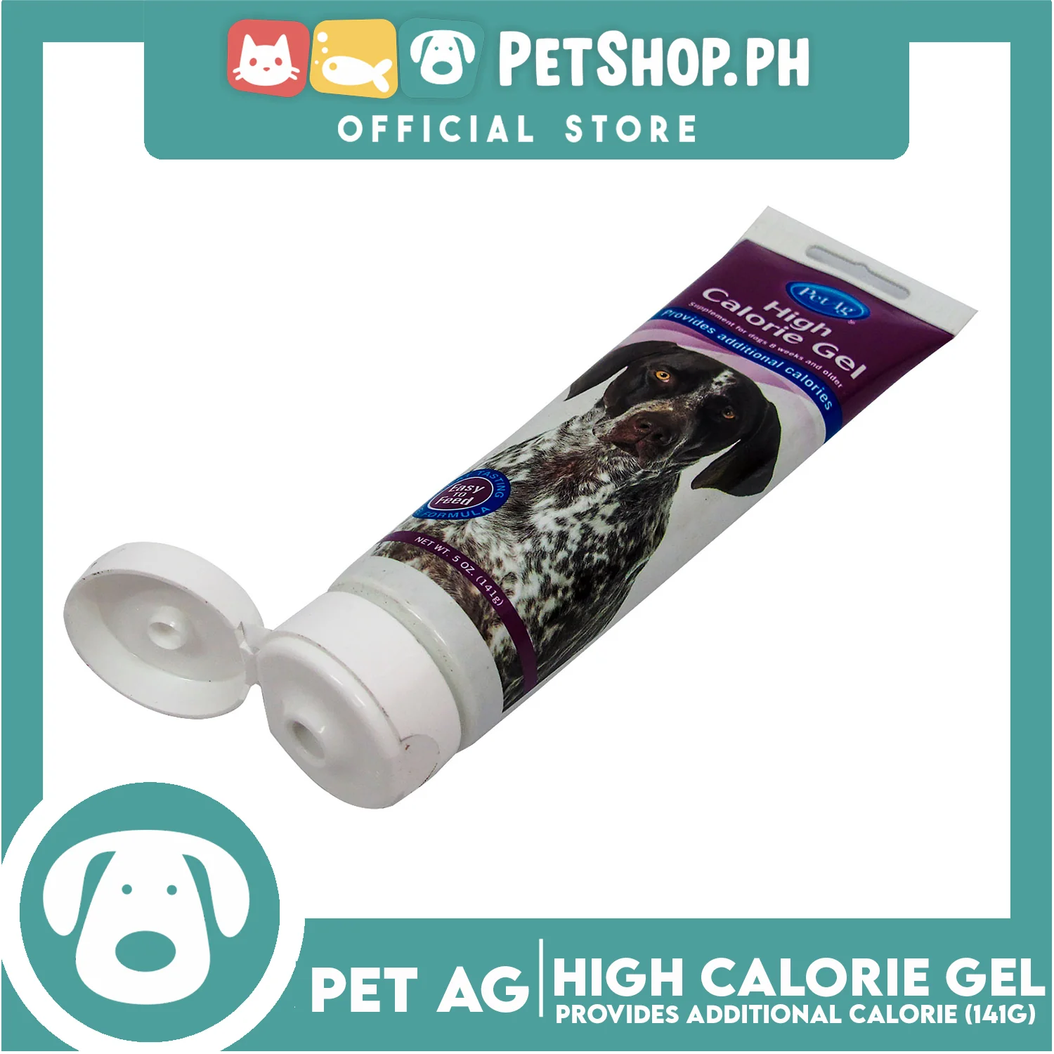 Pet Ag High Calorie Gel Supplement for Dogs 141g Provides Dogs 8 Weeks And Older - Image 2