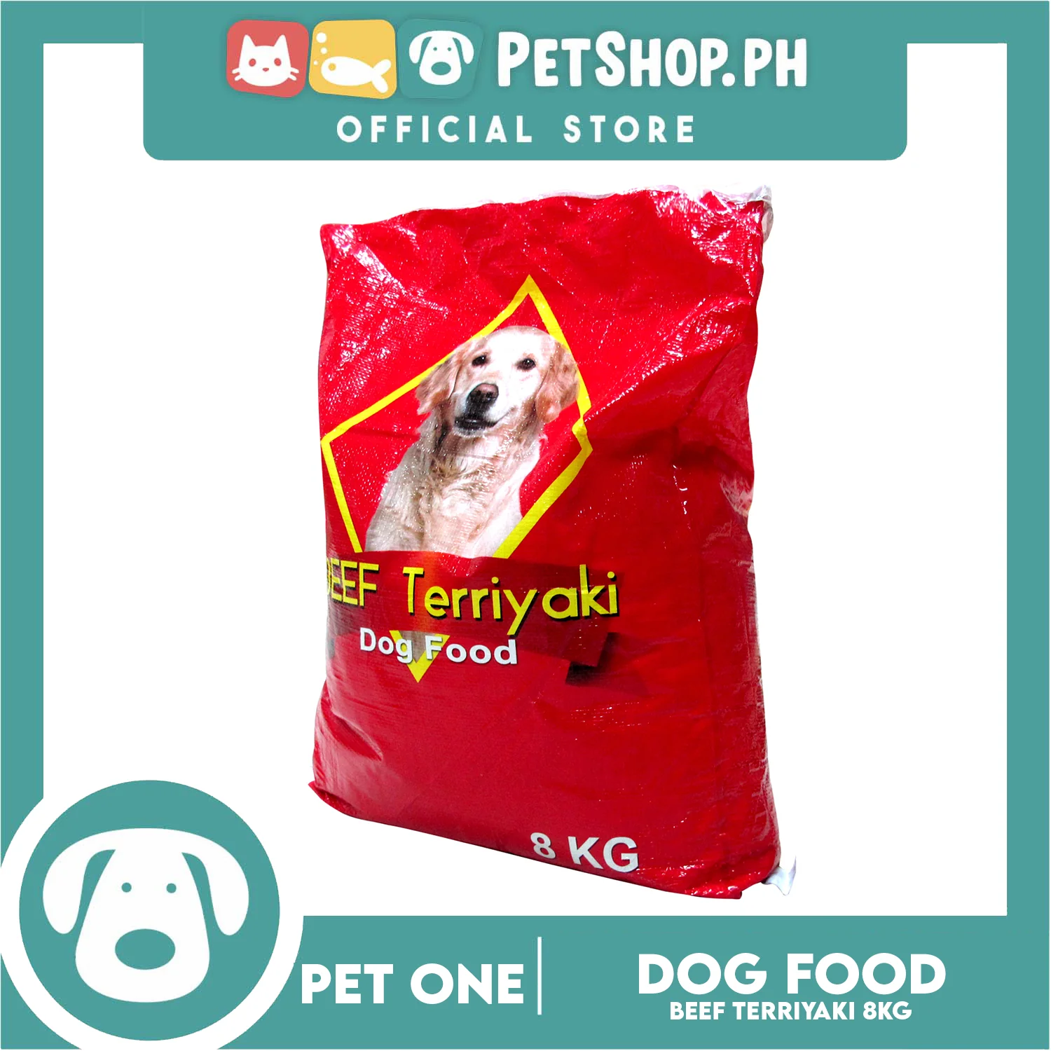 Pet One Beef Teriyaki 8kg Dry Dog Food - Image 2