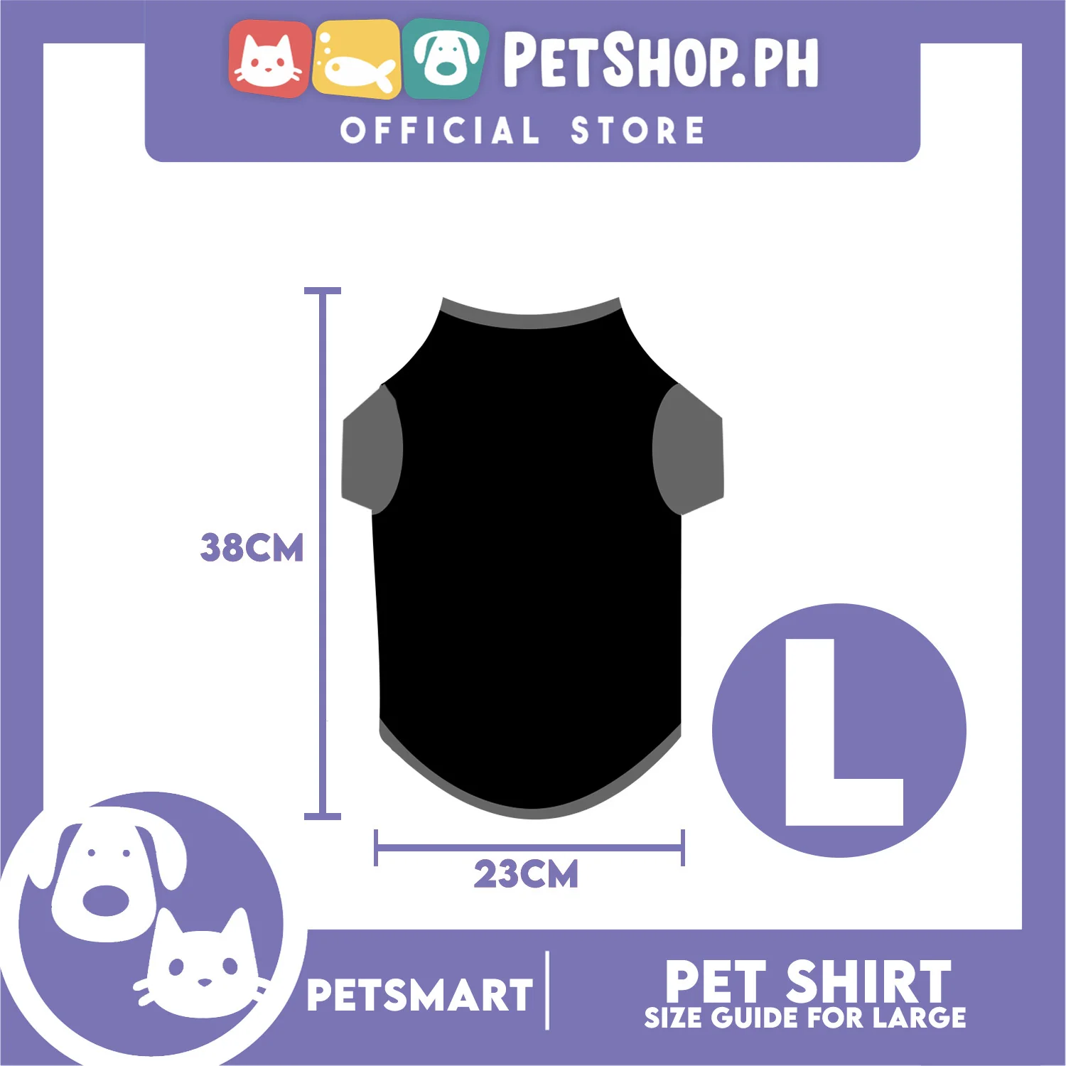 Pet Shirt Blue Sweat Shirt Dog Design (Large) for Cats and Dogs - Image 4