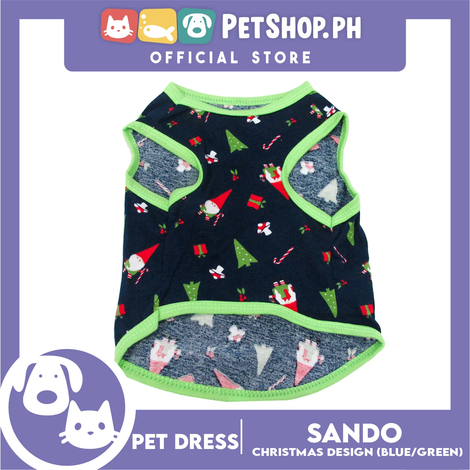 Pet T-Shirt Cute Daschund (Small) with Hat Print for Puppy, Small Dog- Breathable Clothes,Pet T-shirt,Sweatshirt - Image 2