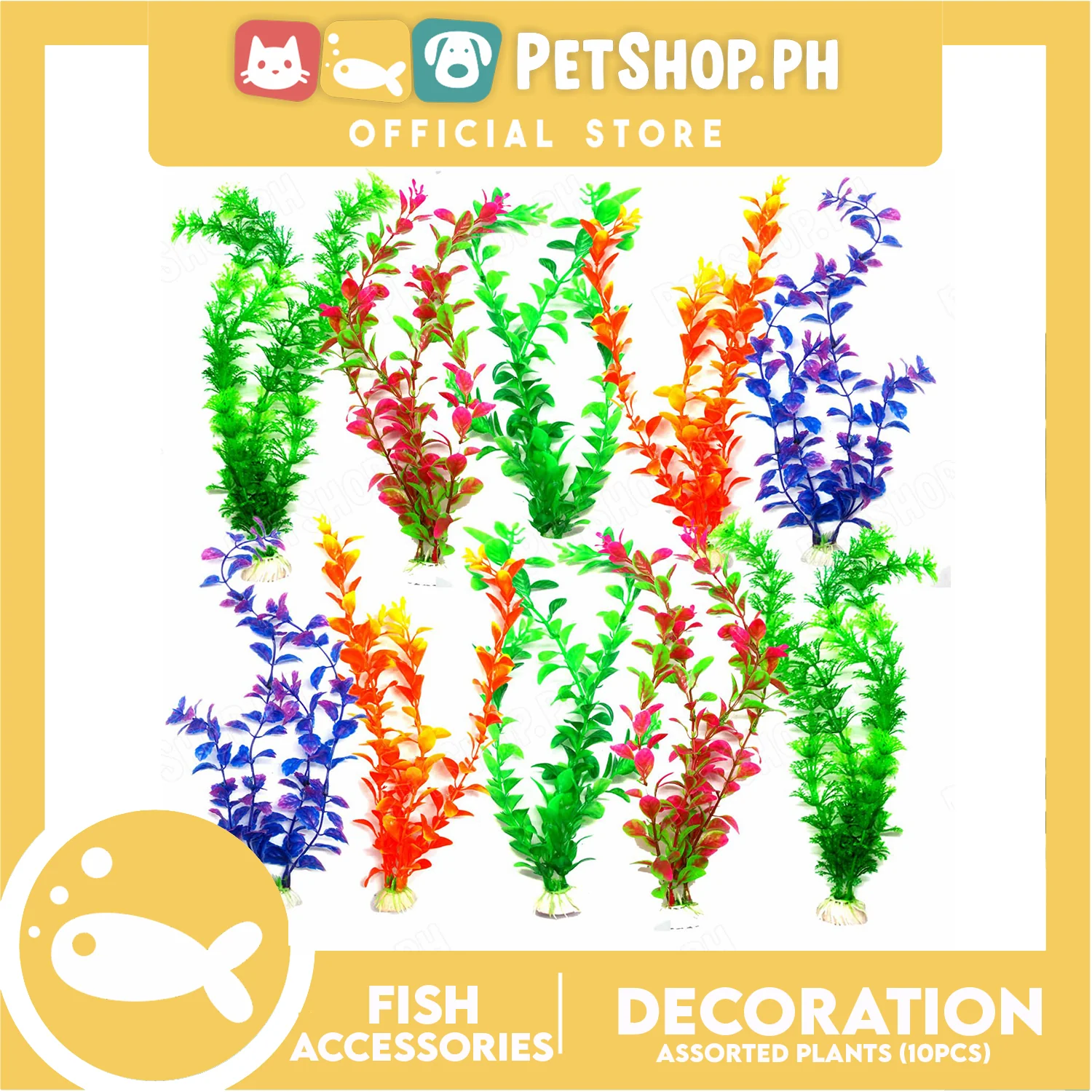 Plants 10" 10 pcs Assorted