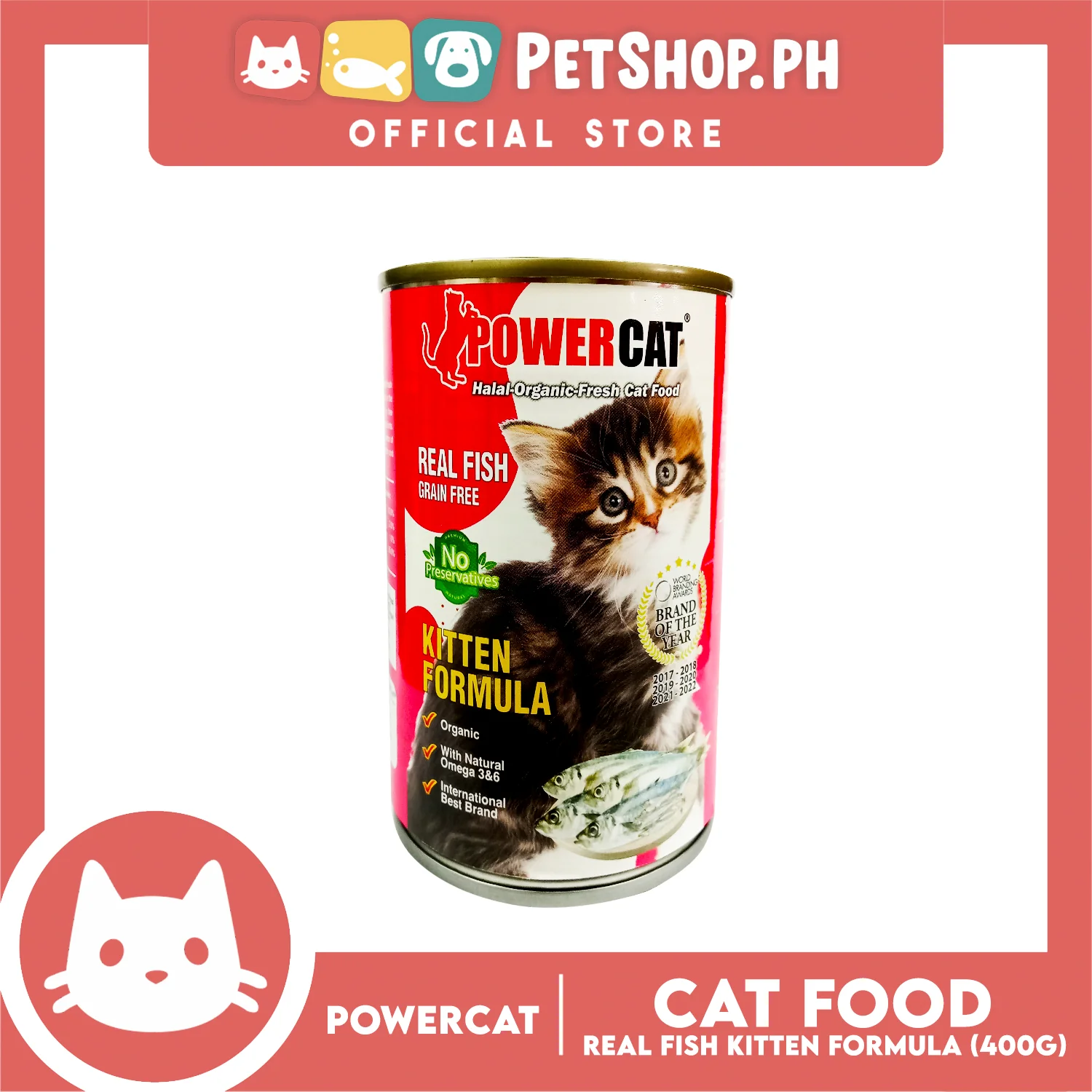 PowerCat Kitten Formula 400g Wet Canned Cat Food - Image 3