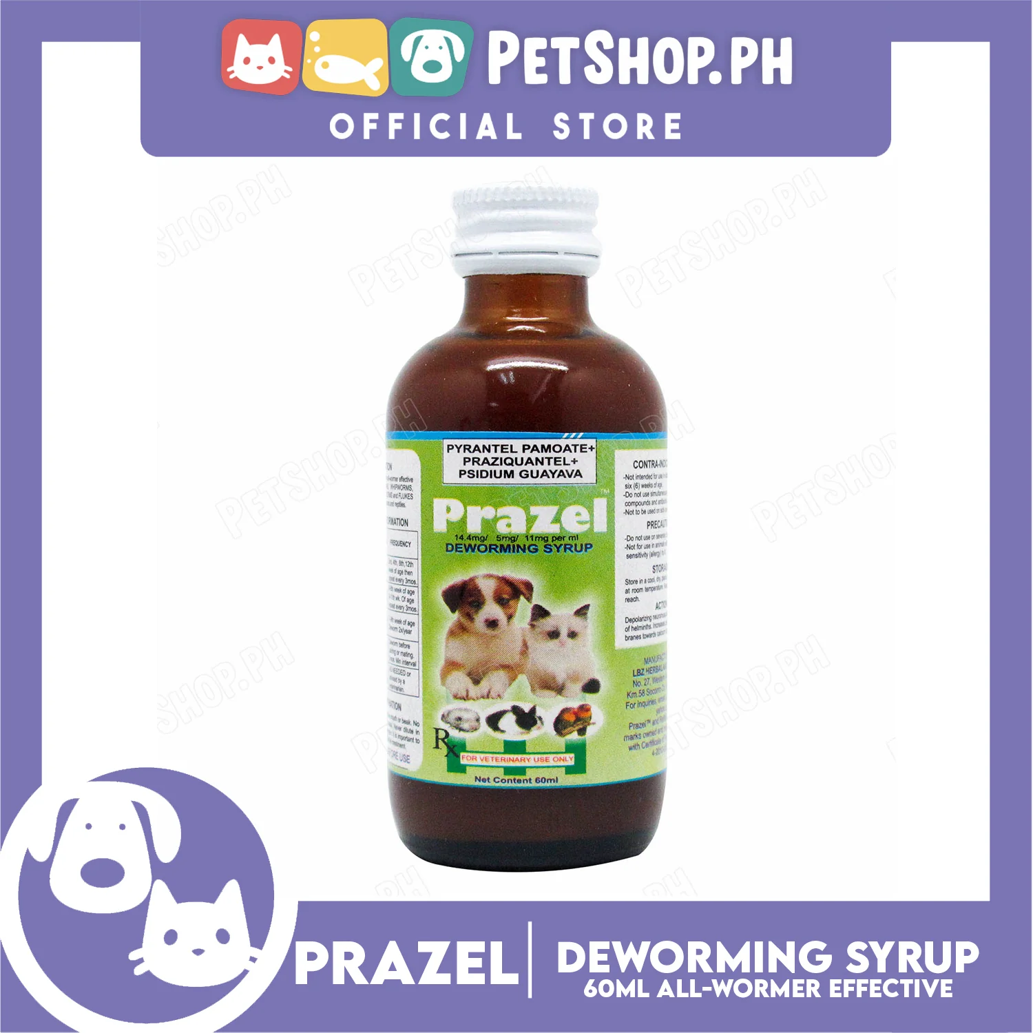 Prazel Deworming Syrup - Image 2
