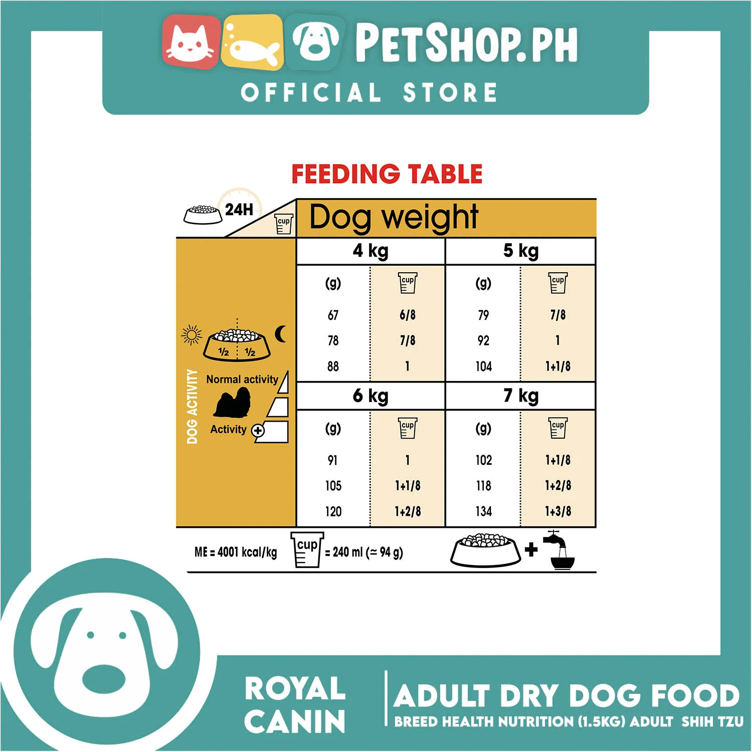Royal Canin Shih Tzu Adult (1.5kg) Dry Dog Food - Breed Health Nutrition - Image 5