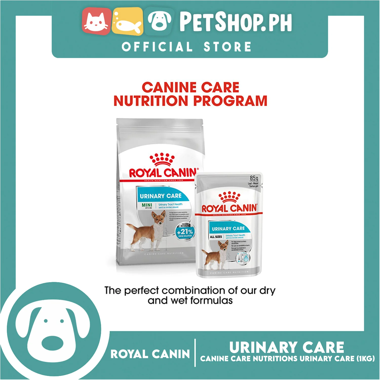 Royal Canin Mini Urinary Care (1kg) Adult Dry Dog Food - Canine Care Nutrition - Image 6