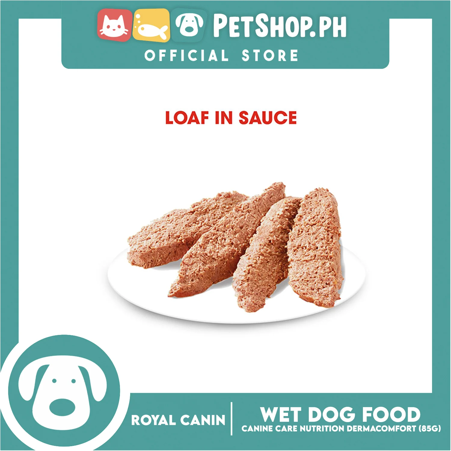 Royal Canin Dermacomfort Loaf (85g) Adult Wet Dog Food - Canine Care Nutrition - Image 6