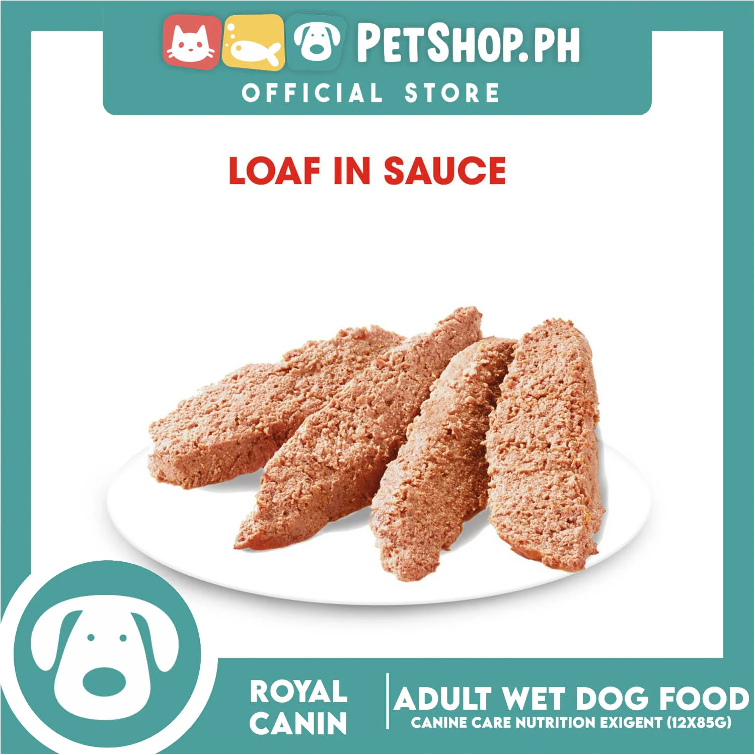 Royal Canin Exigent Loaf (85g) Adult Wet Dog Food - Canine Care Nutrition - Image 3