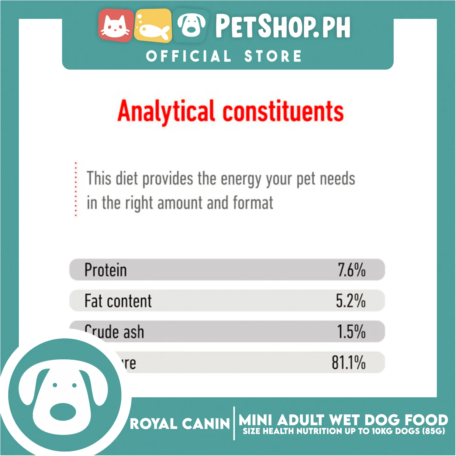 Royal Canin Mini Adult (85g x 12 pouches) Wet Dog Food - Size Health Nutrition - Image 4