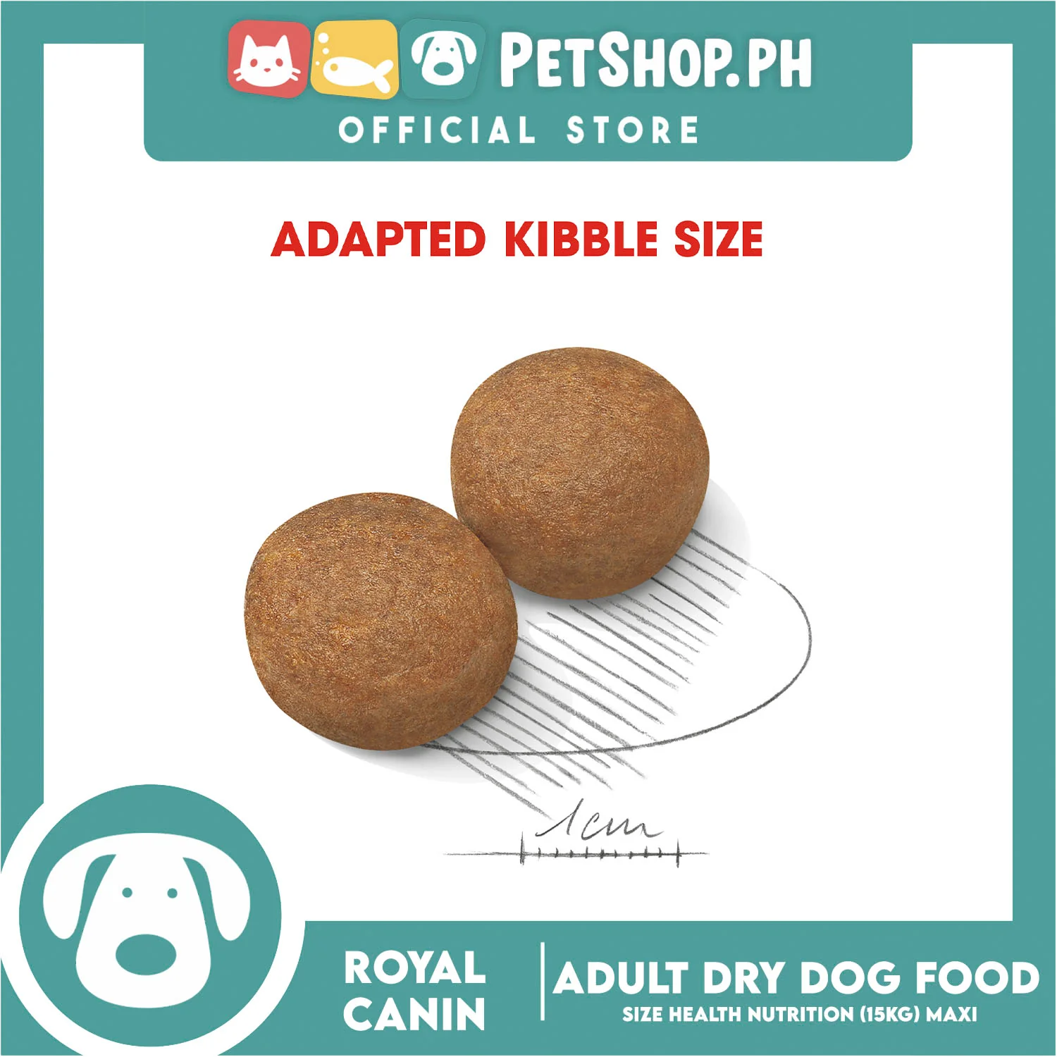 Royal Canin Maxi Adult Dry (15kg) Dog Food - Size Health Nutrition - Image 4