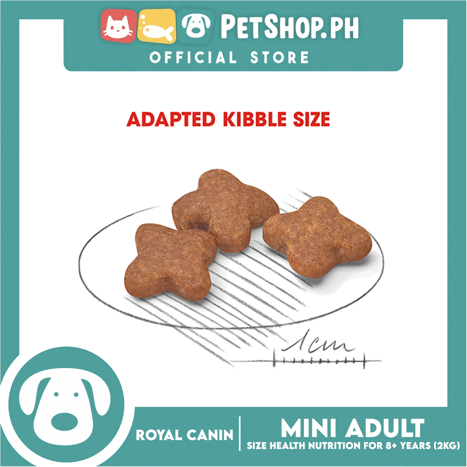 Royal Canin Size Health Nutrition Mini Adult 8+ Years Dry Dog Food 2kg - Image 8